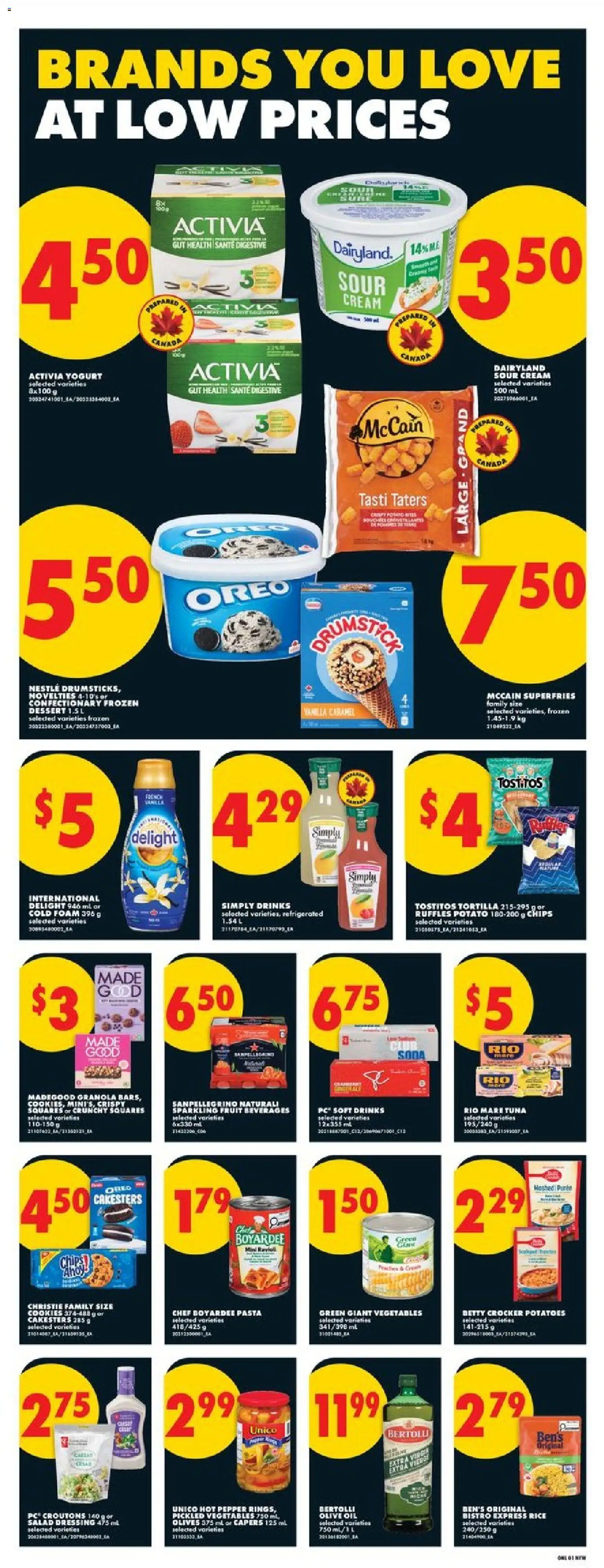 No Frills flyer valid from 16.04.2026 | Page: 6 | Products: Rice, Sour cream, Salad, PC