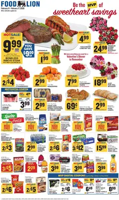 Preview of Food Lion weekly ads valid from 11.02.2026