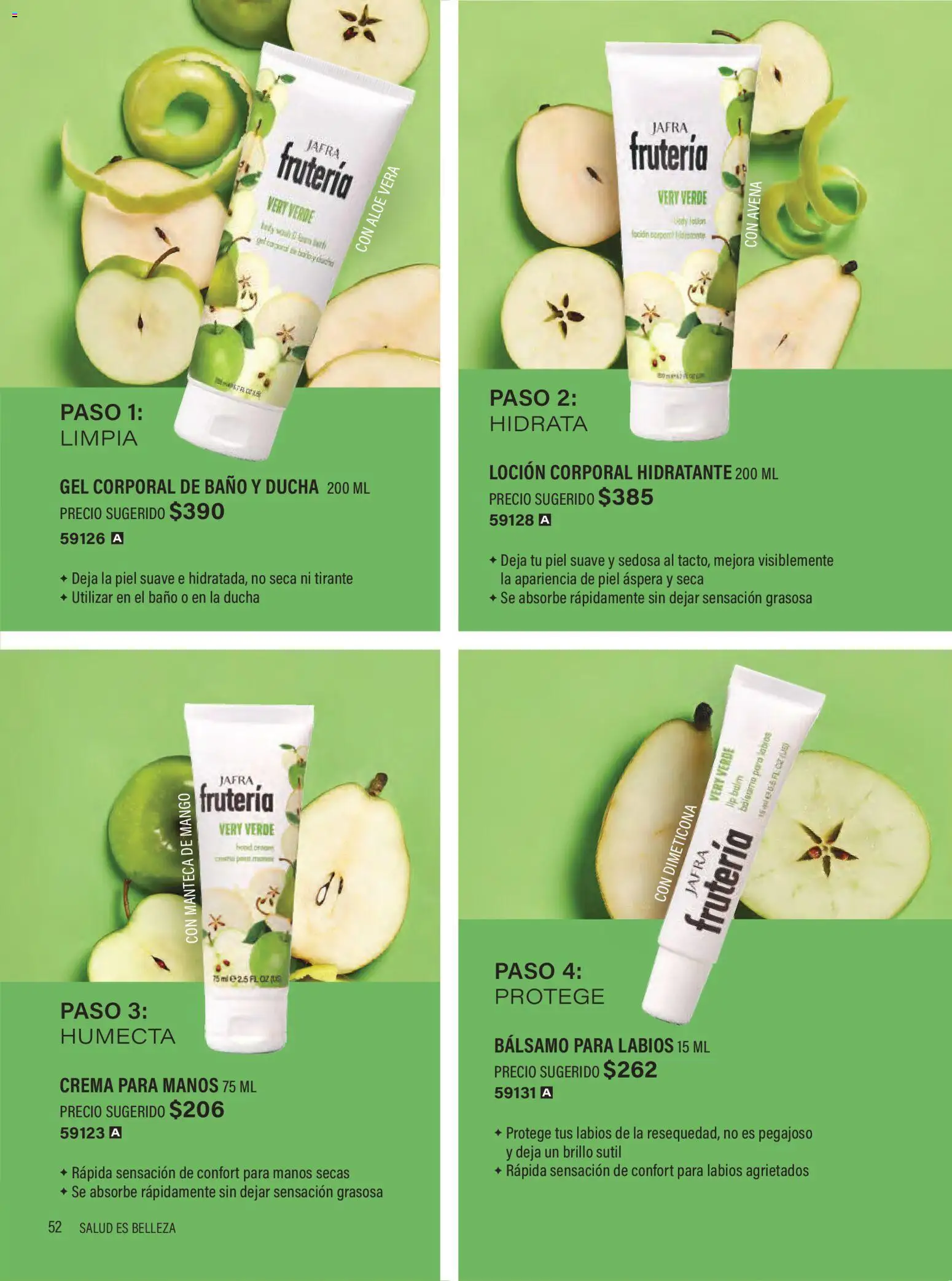 Nuevas ofertas de JAFRA válidas en toda la República Mexicana desde el 01.02.2026. ¡Encuentra las mejores ofertas en JAFRA catálogo Organizador de Ventas! | Página: 52