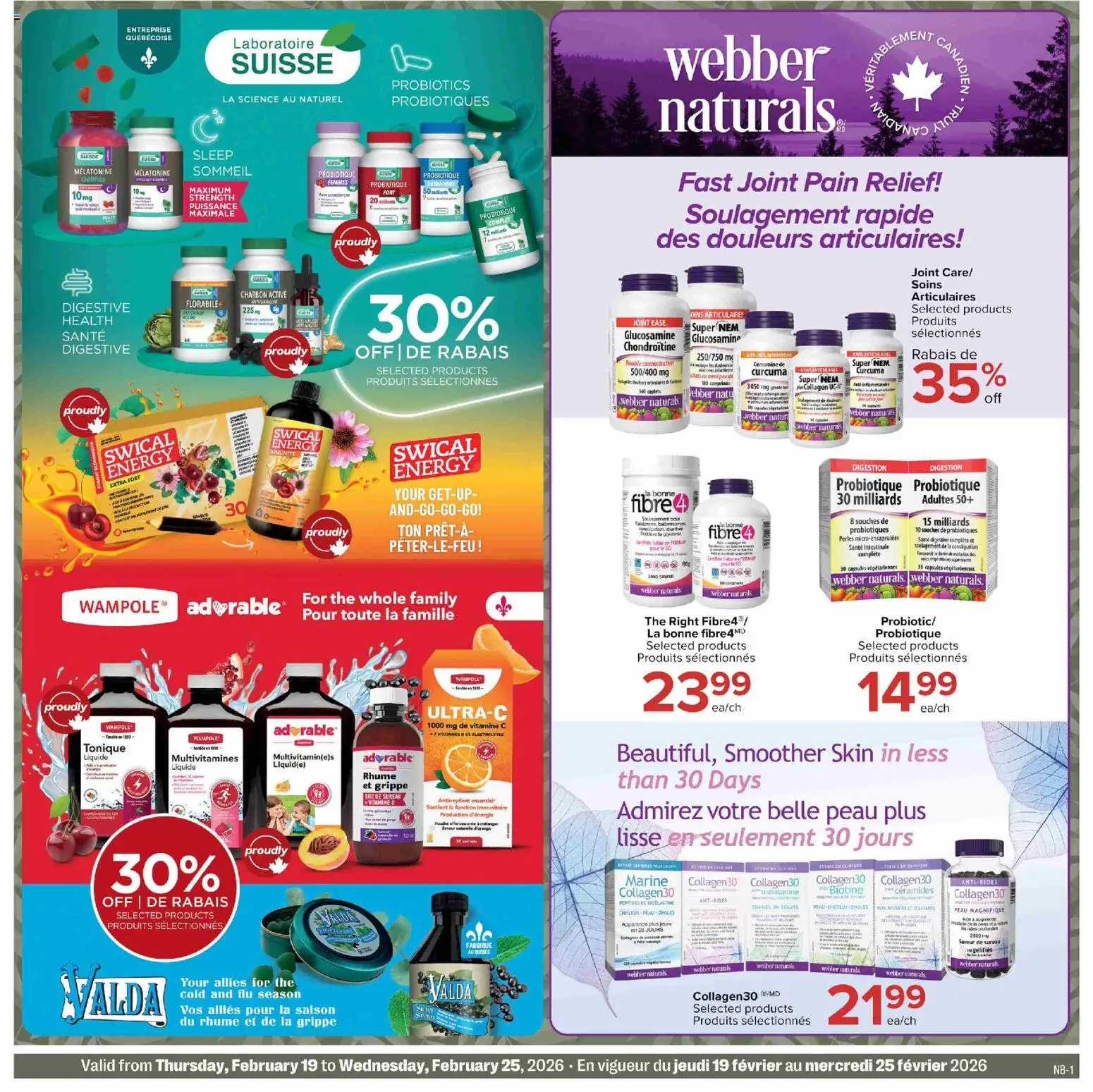 Jean Coutu flyer valid from 19.02.2026 | Page: 2 | Products: Shoes
