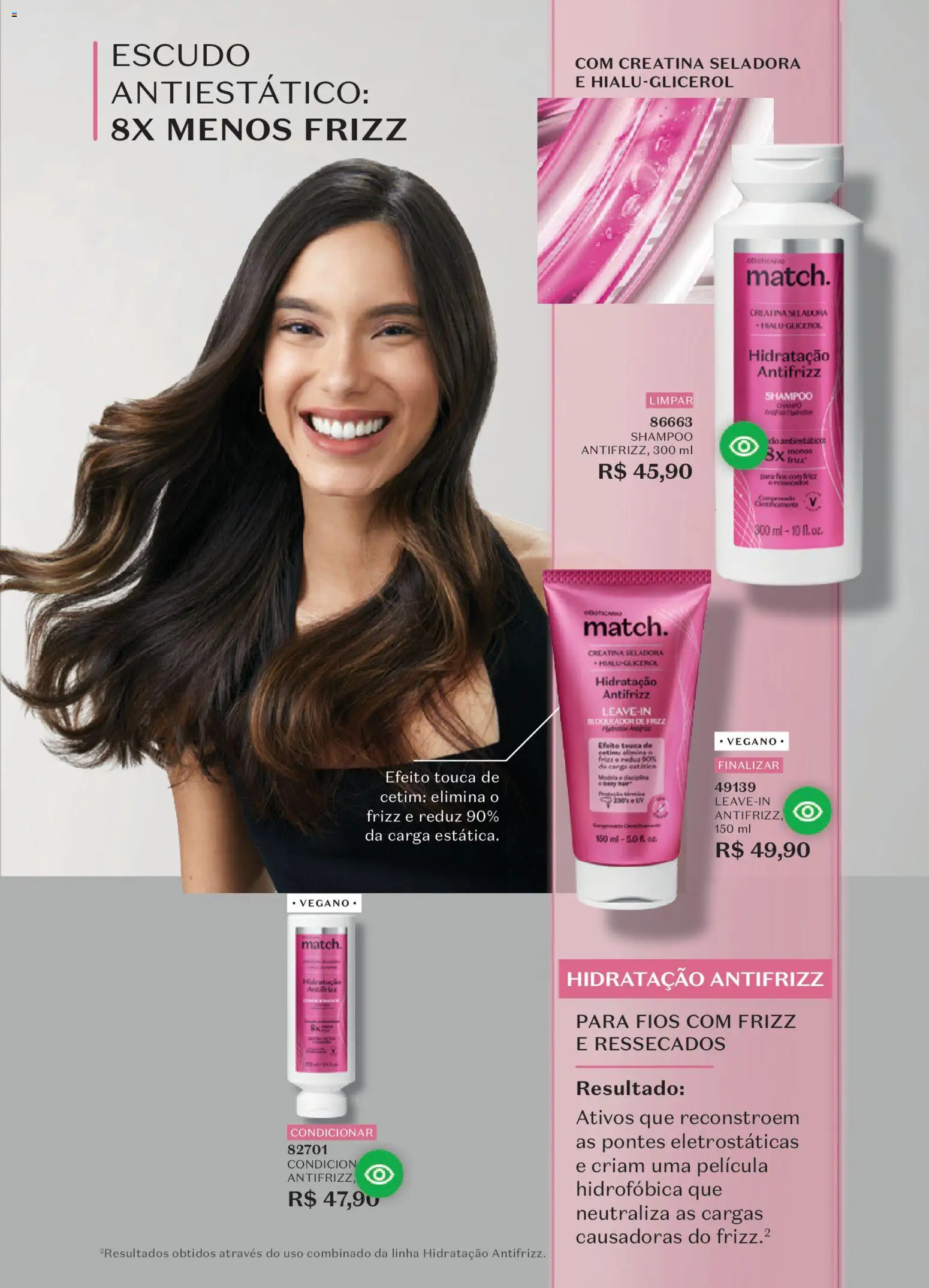 O Boticário Folheto - válido de 02.03.2026 | Página: 174 | Produtos: Shampoo, Creatina, Touca