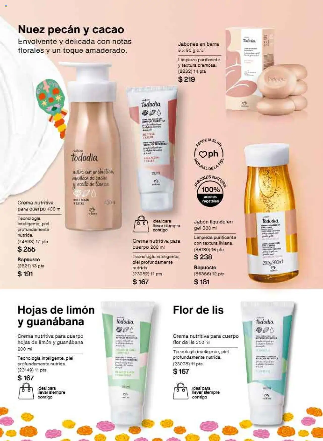 Nuevas ofertas de Natura válidas en toda la República Mexicana desde el 17.09.2025. ¡Encuentra las mejores ofertas en Natura - Campaña 15 2025! | Página: 132 | Productos: Jabón líquido, Crema, Nuez, Jabón