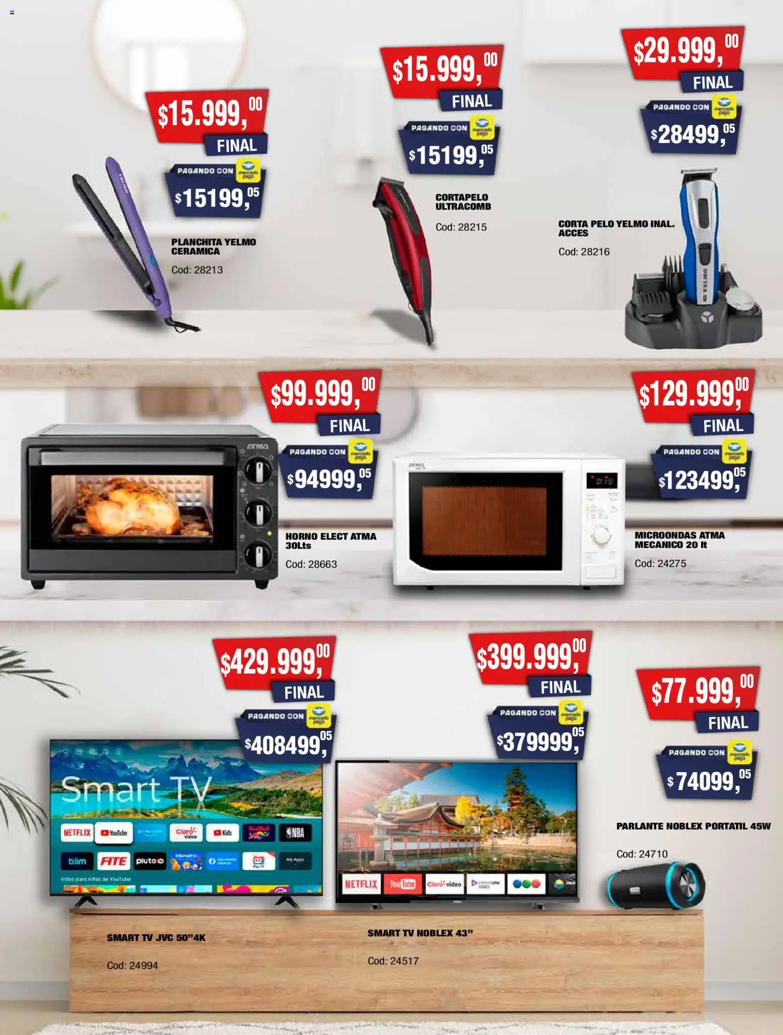 Maxiconsumo ofertas │ válido desde el 24.11.2025 | Página: 32 | Productos: Video, Horno, Microondas, Parlante