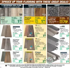 Preview of Menards weekly ads valid from 29.10.2025 | Page: 14 | Products: Carpet