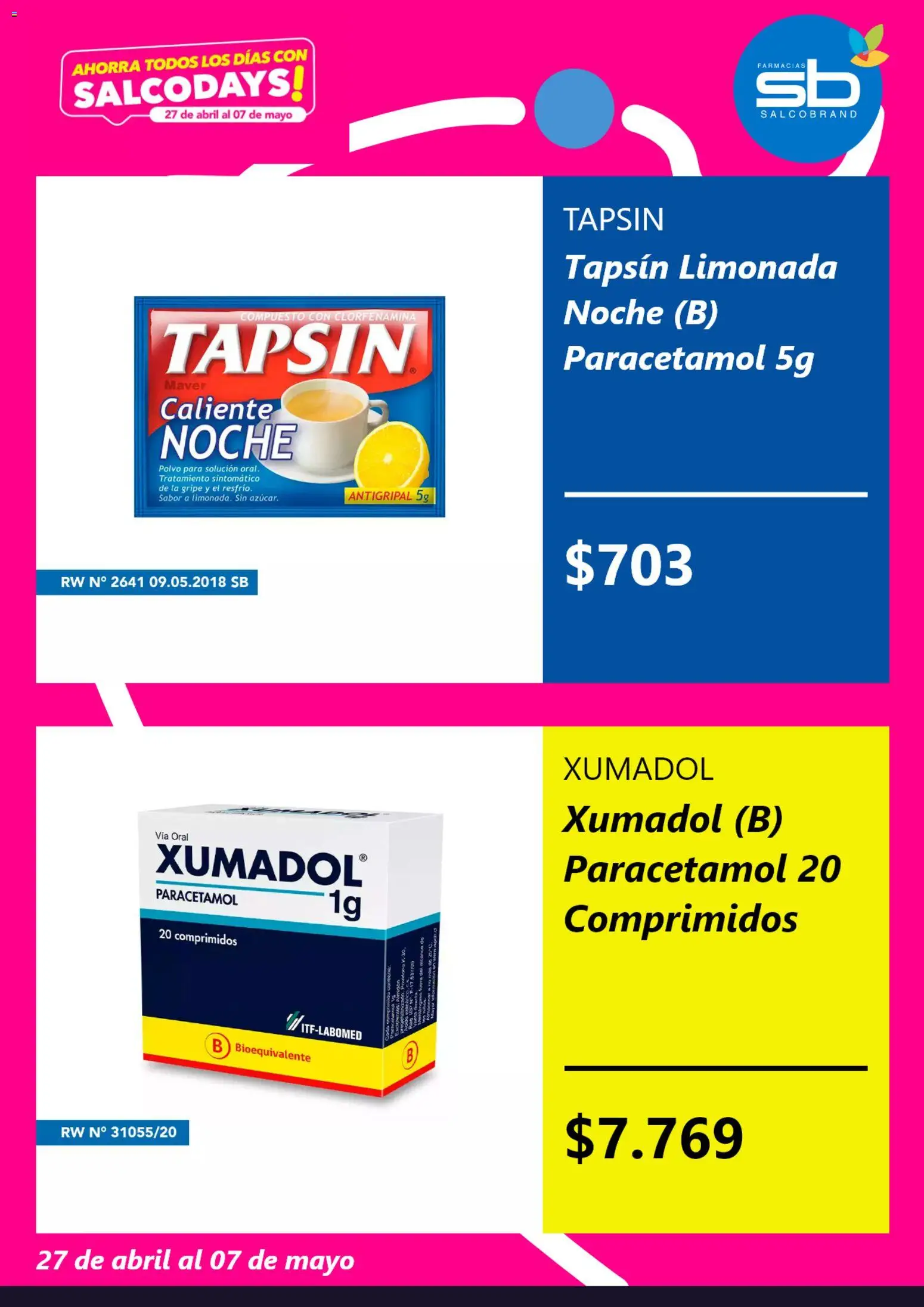 Salcobrand Ofertas  │ válido desde el 28.04.2026 | Página: 2 | Productos: Antigripal, Polvo