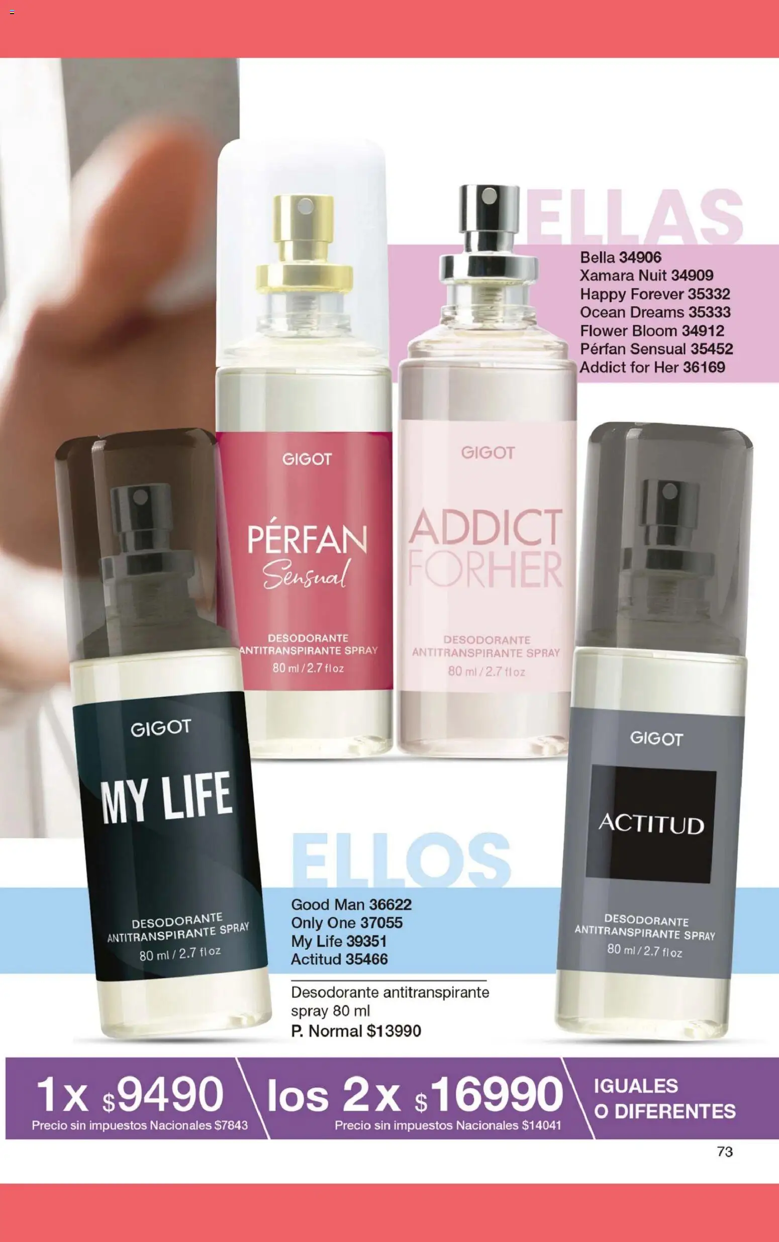 Gigot - CAMPAÑA 05 │ válido desde el 28.02.2026 | Página: 87 | Productos: Desodorante, Antitranspirante