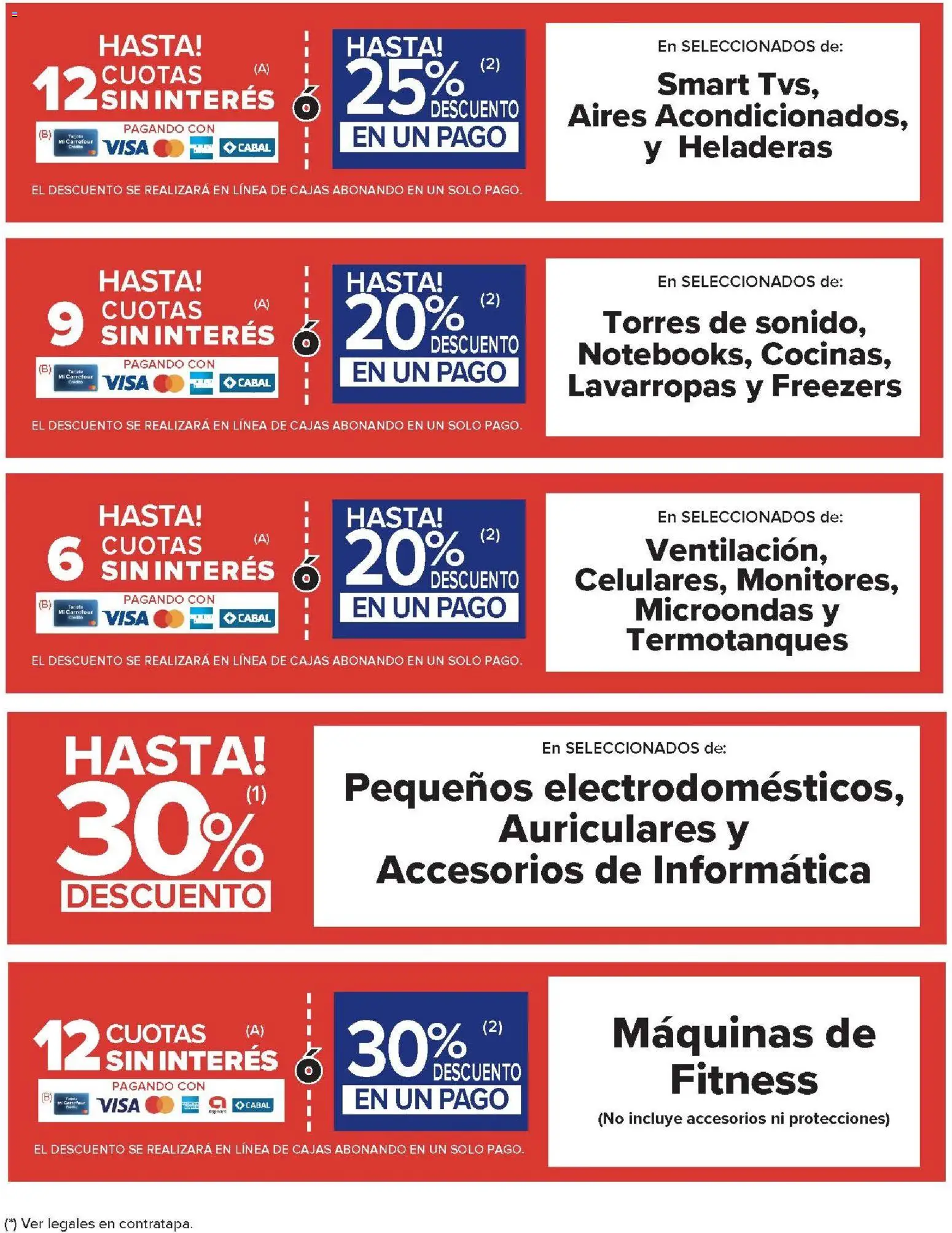 Carrefour ofertas │ válido desde el 13.11.2025 | Página: 19 | Productos: Auriculares, Lavarropas, Microondas