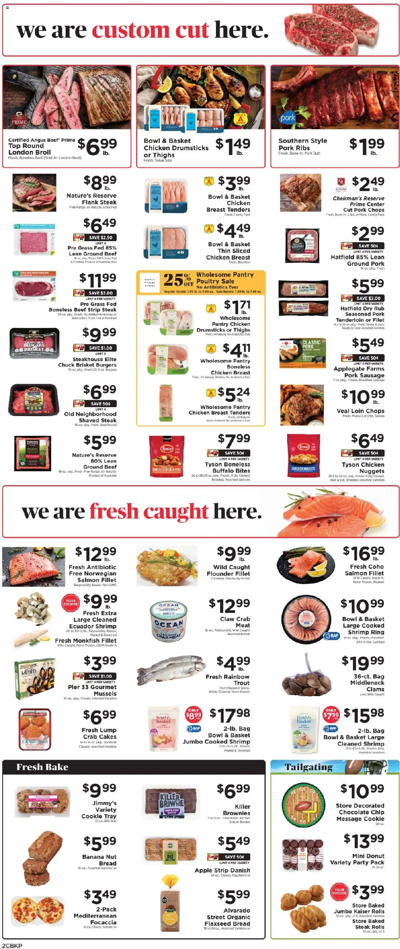 ShopRite Weekly Ad - DE - valid from 07.09.2025 | Page: 3 | Products: Bread, Beef, Chocolate Chip, Raspberry