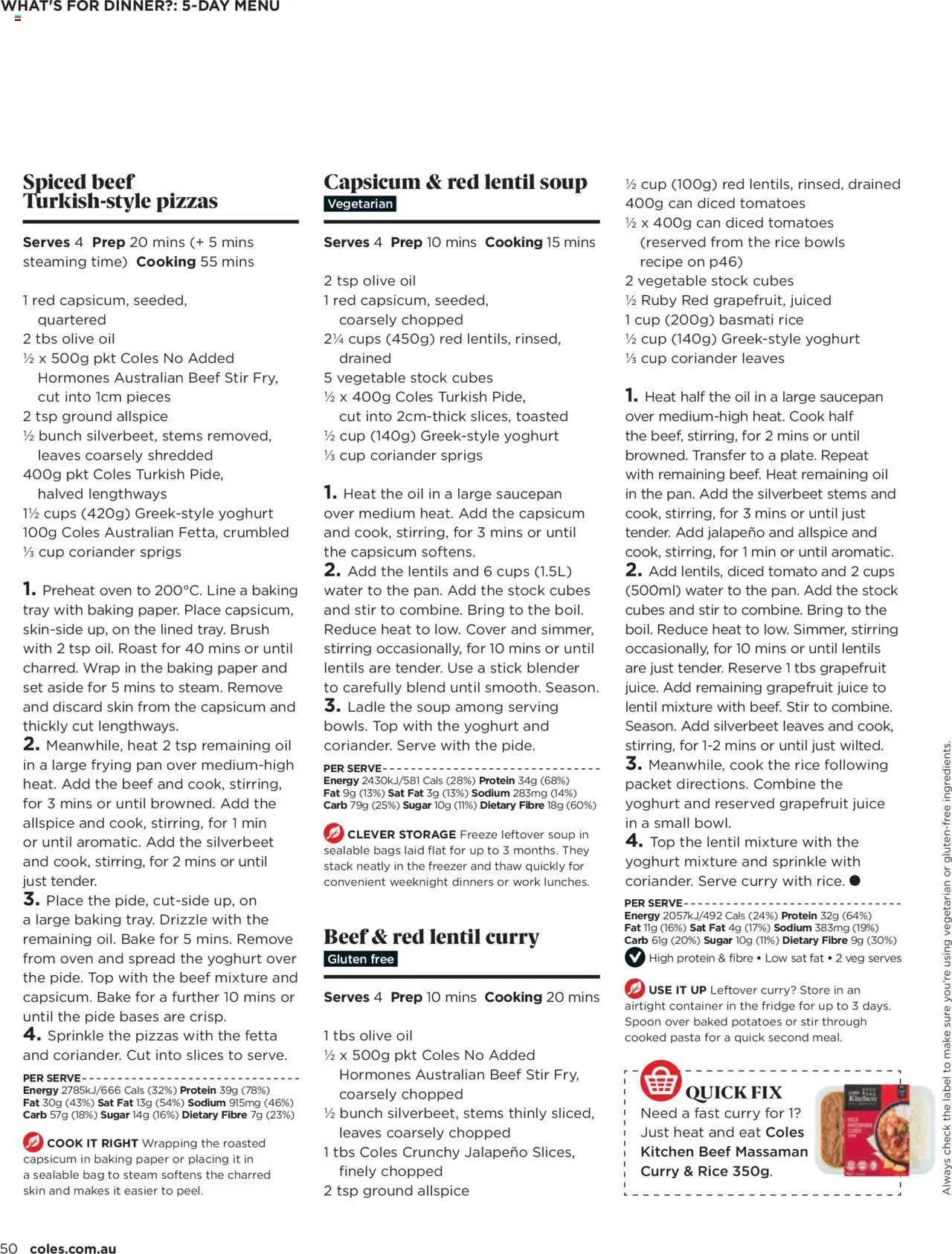 Coles catalogue - valid from 07.08.2025 | Page: 50 | Products: Cups, Tomatoes, Rice, Water