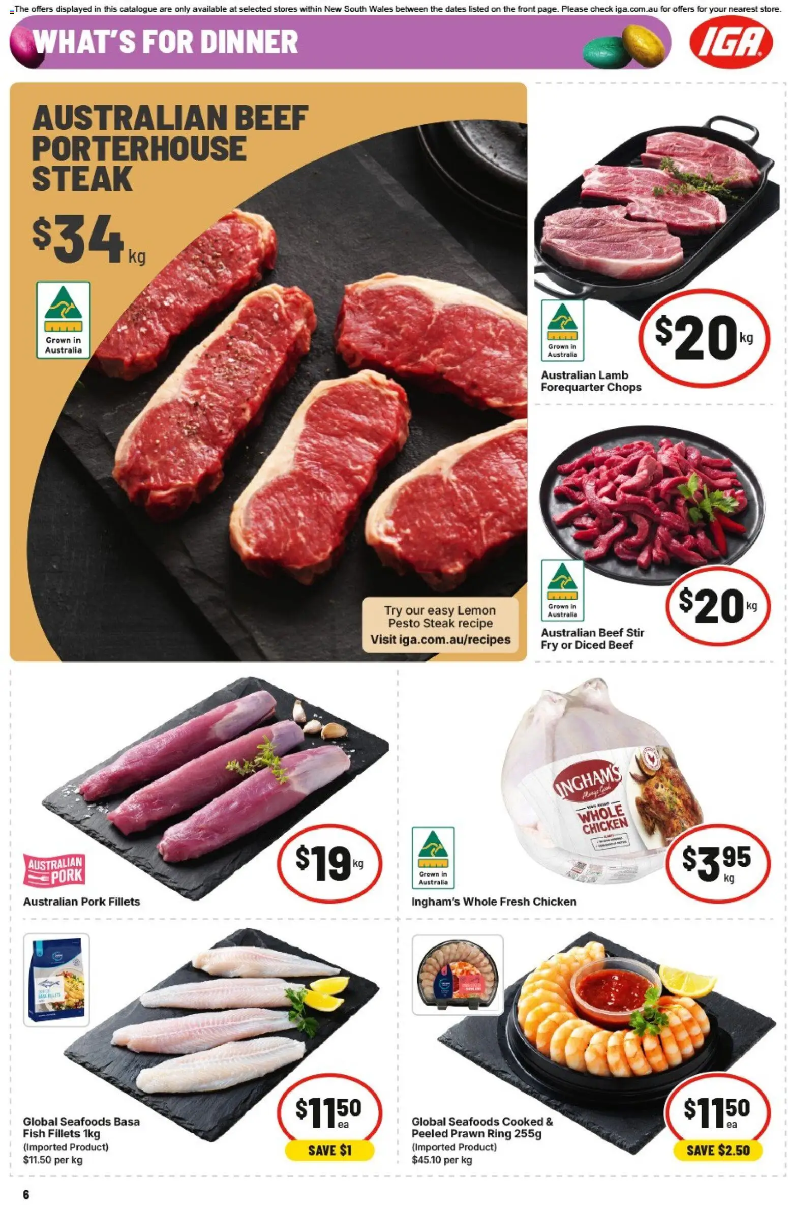 IGA catalogue - valid from 18.03.2026 | Page: 8 | Products: Crackers, Juice, Fish, Cauliflower