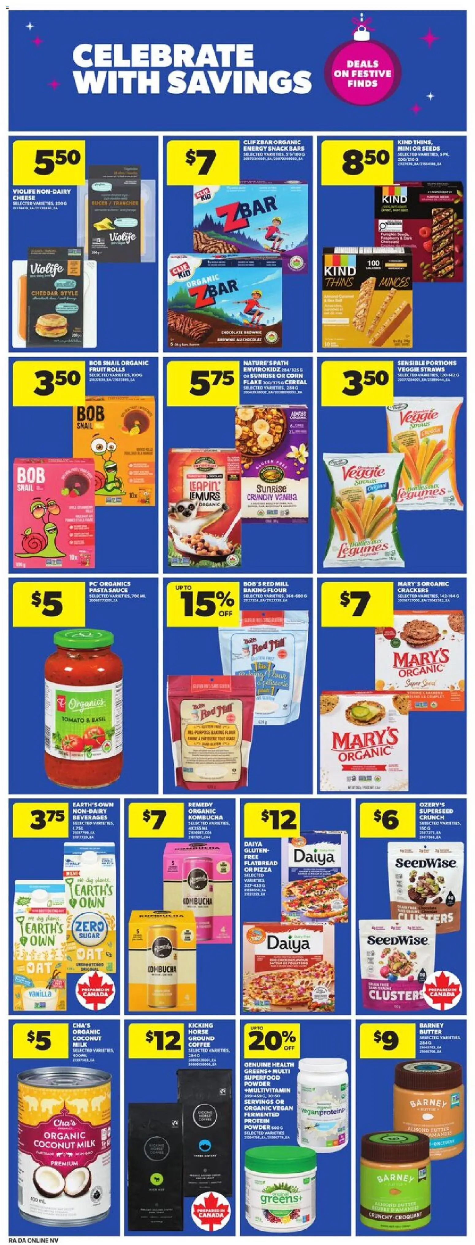Atlantic Superstore flyer valid from 27.11.2025 | Page: 24 | Products: Pasta, Cheese, Coffee, Pizza