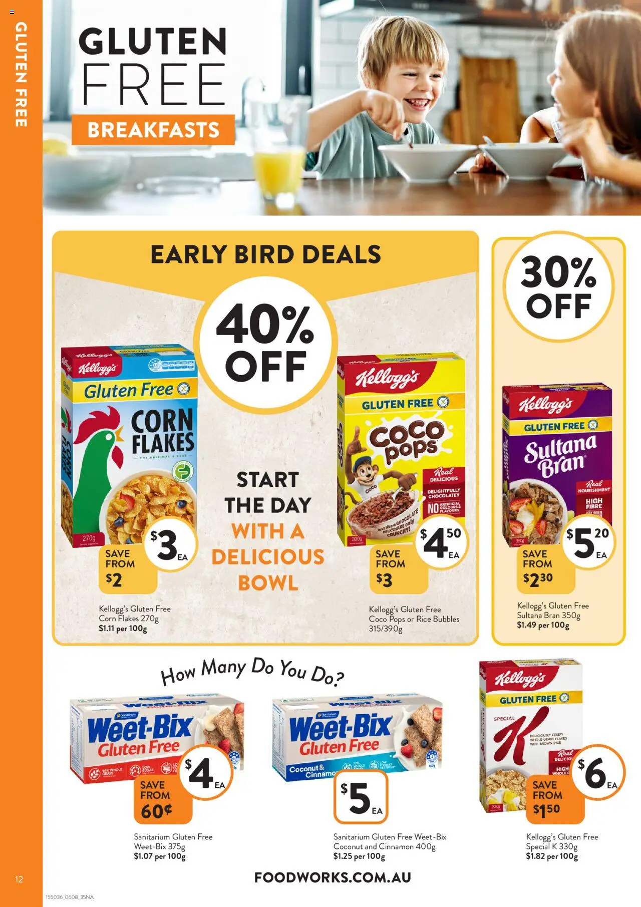 Foodworks catalogue - valid from 06.08.2025 | Page: 12 | Products: Chocolate, Rice, Flakes