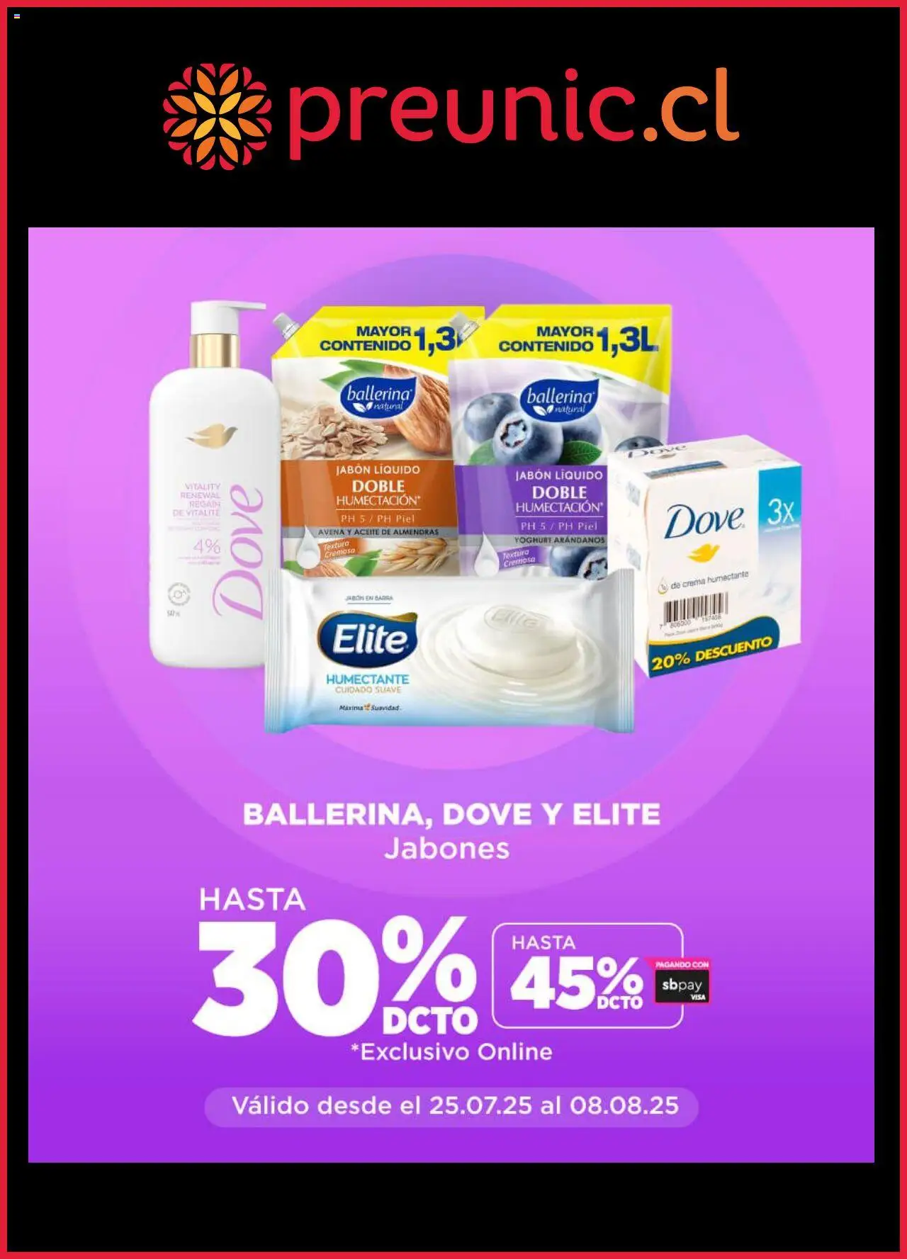 Preunic ofertas  │ válido desde el 31.07.2025 | Página: 10 | Productos: Avena, Arándanos, Almendras, Crema