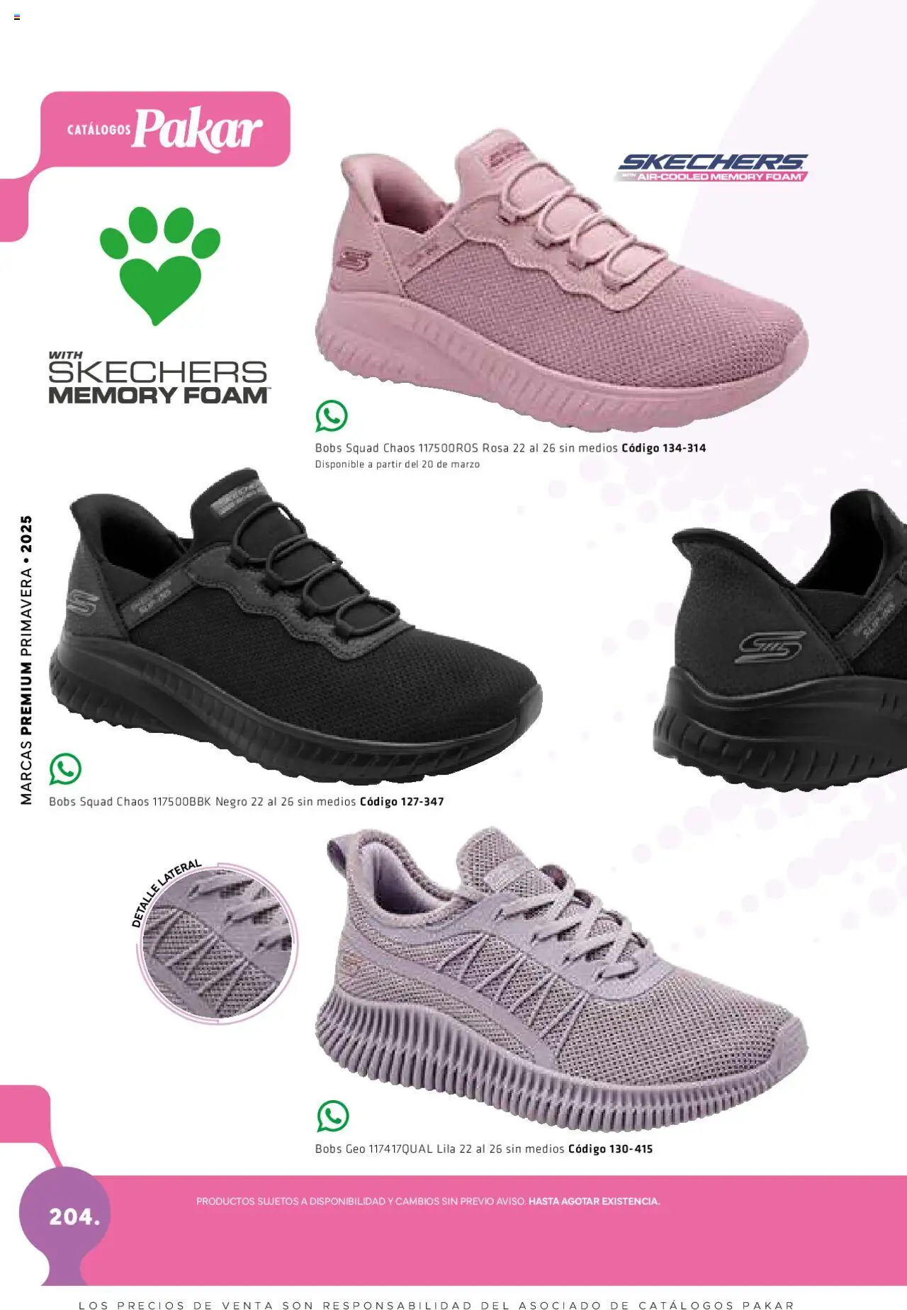 Nuevas ofertas de SC Pakar válidas en toda la República Mexicana desde el 06.03.2025. ¡Encuentra las mejores ofertas en SC Pakar catálogo Women! | Página: 204