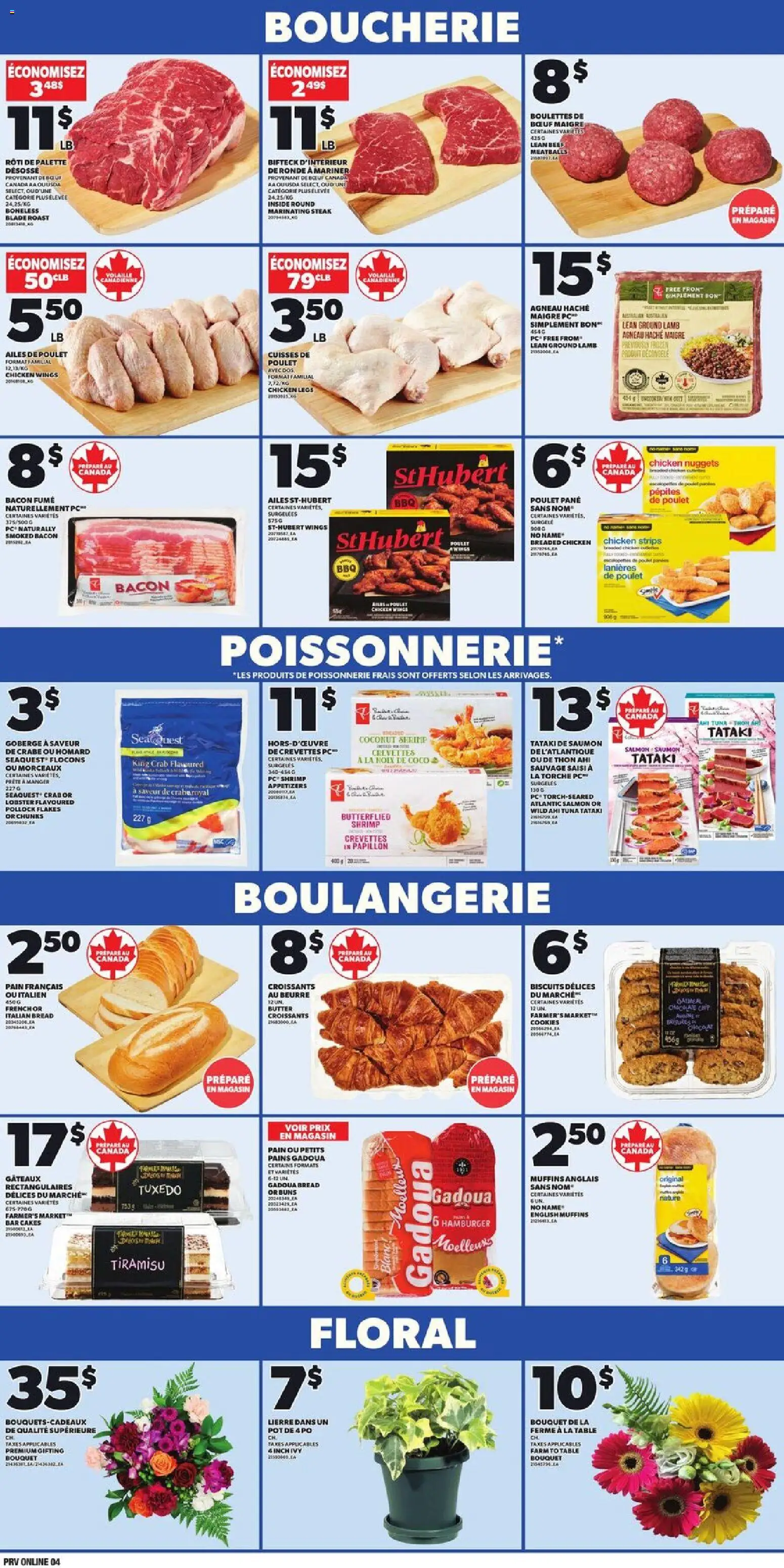 Provigo flyer valid from 30.10.2025 | Page: 6 | Products: Cookies, PC, Bread, Chicken