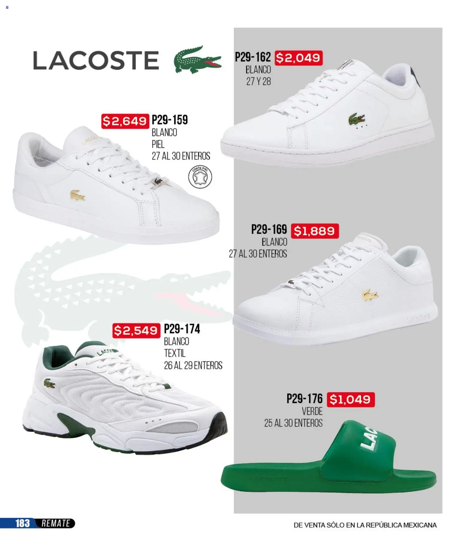 Nuevas ofertas de Cklass válidas en toda la República Mexicana desde el 16.02.2026. ¡Encuentra las mejores ofertas en Cklass catálogo Remate Ropa! | Página: 317