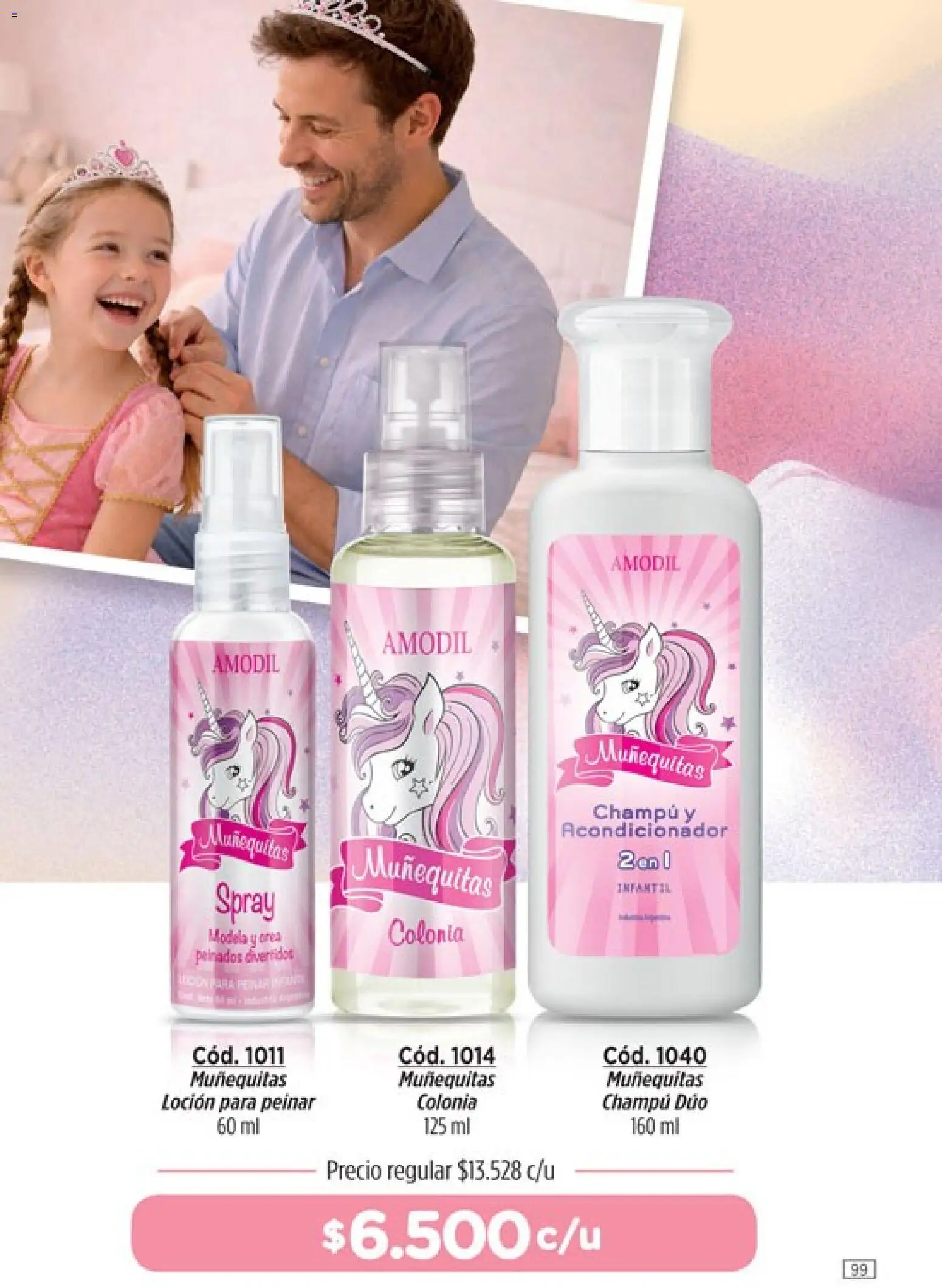 Amodil - Campaña 8 │ válido desde el 08.04.2026 | Página: 99 | Productos: Champú, Acondicionador, Loción