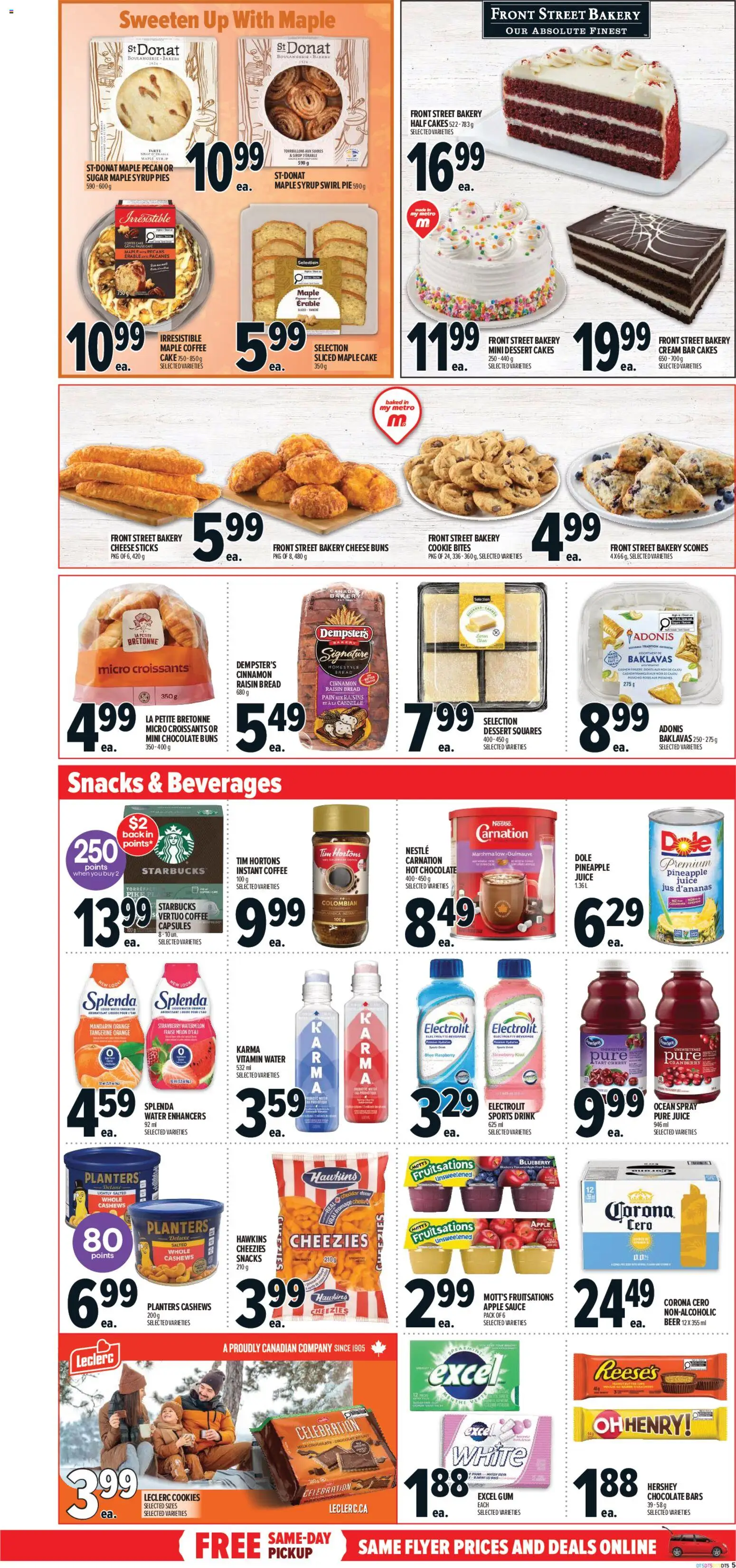 Metro flyer valid from 19.02.2026 | Page: 9 | Products: Pineapple, Cream, Juice, Beer