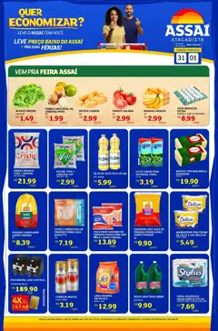 Encarte Assaí Atacadista - GO - Pré-Visualização do folheto da loja Assaí Atacadista, válido de 31.01.2026