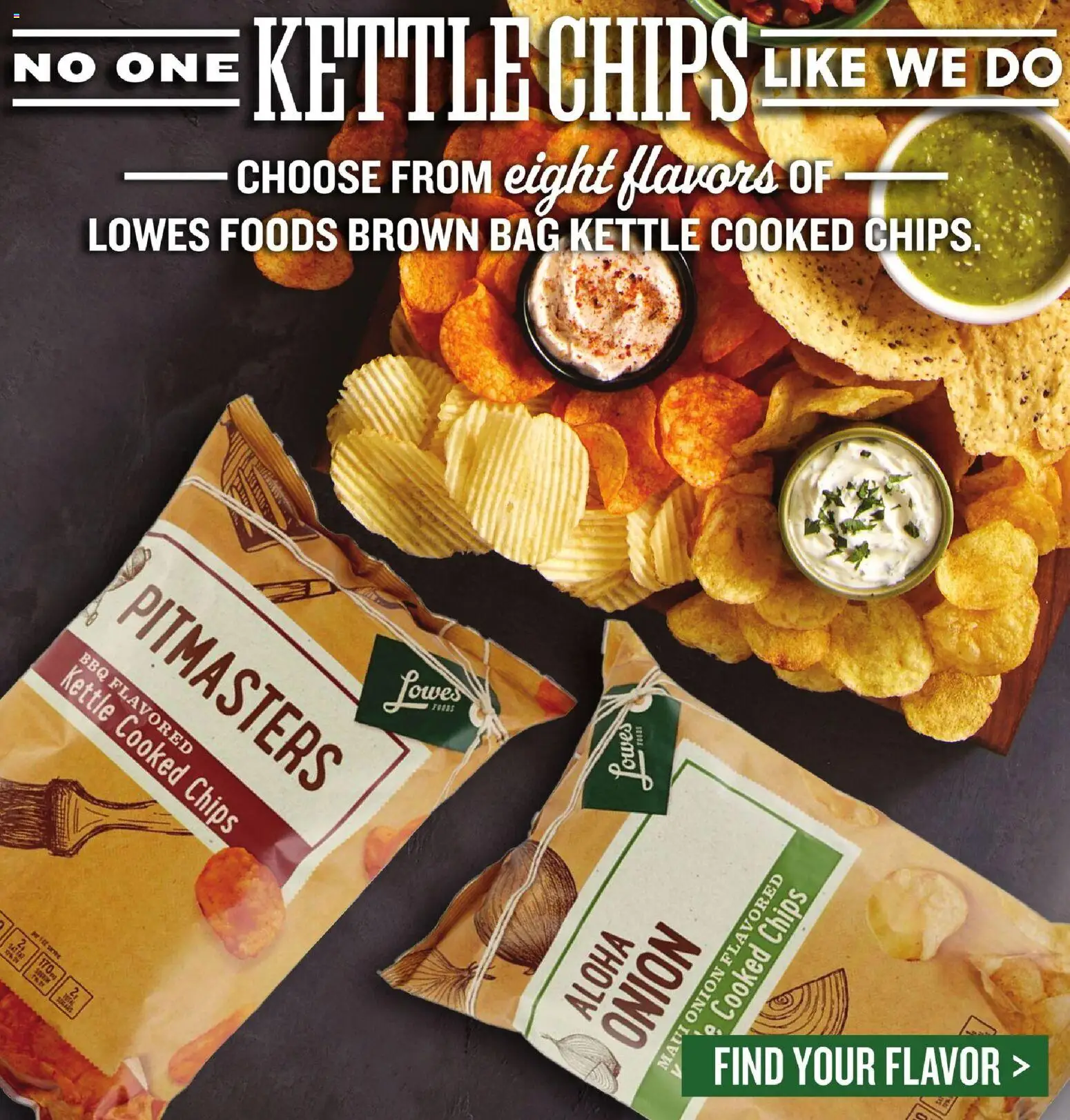Lowes Foods Weekly Ad - valid from 29.10.2025 | Page: 8 | Products: Chips, Onion, Bag, Kettle