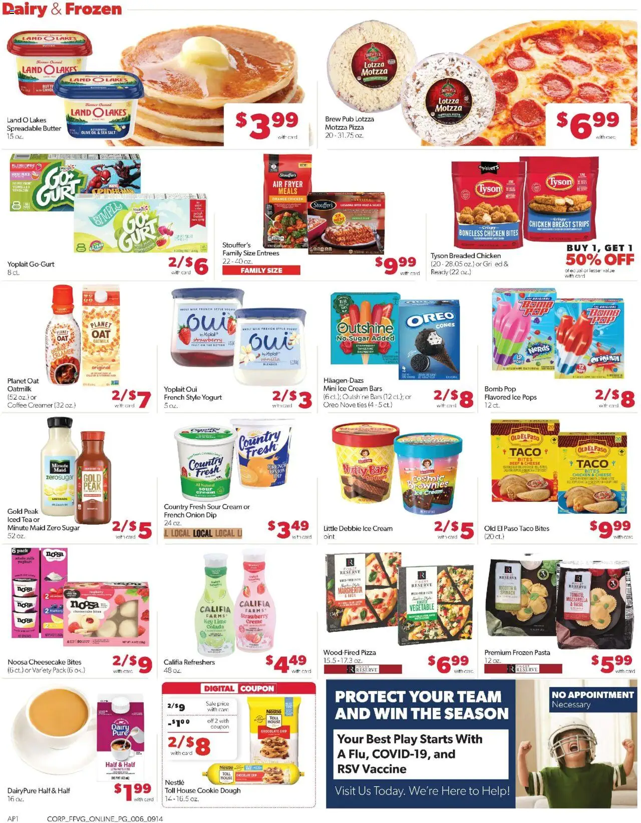 Family Fare Weekly Ad - MI - valid from 14.09.2025 | Page: 11 | Products: Chocolate, Tea, Beef, Ice cream