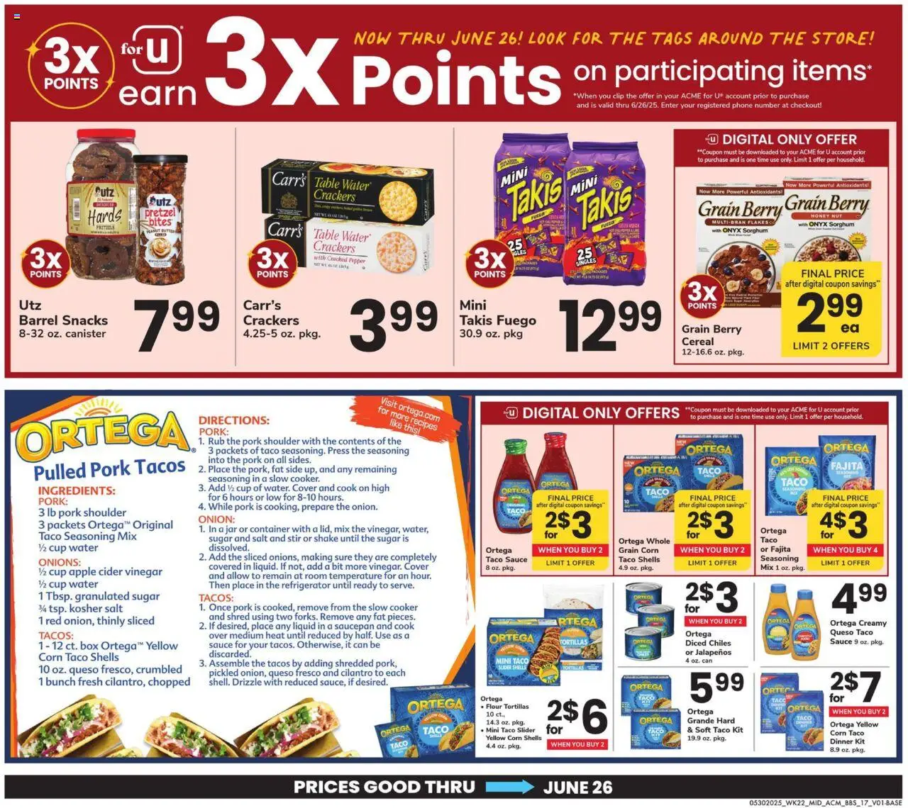 Acme Big Book of Savings - valid from 30.05.2025 | Page: 17 | Products: Cooker, Pork, Pepper, Refrigerator