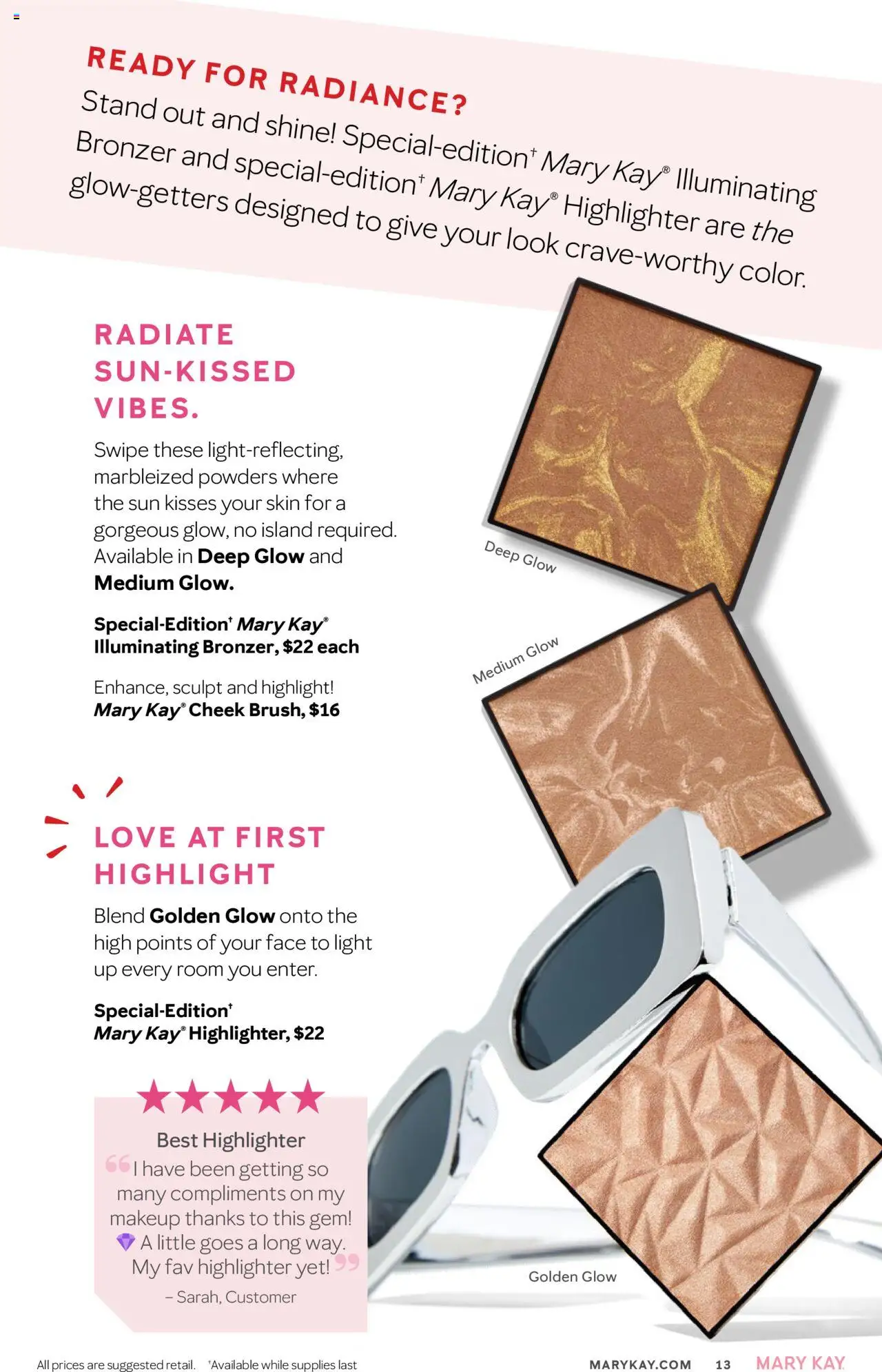 Mary Kay The Look Summer 2025 - valid from 16.05.2025 | Page: 13 | Products: Bronzer, Highlighter
