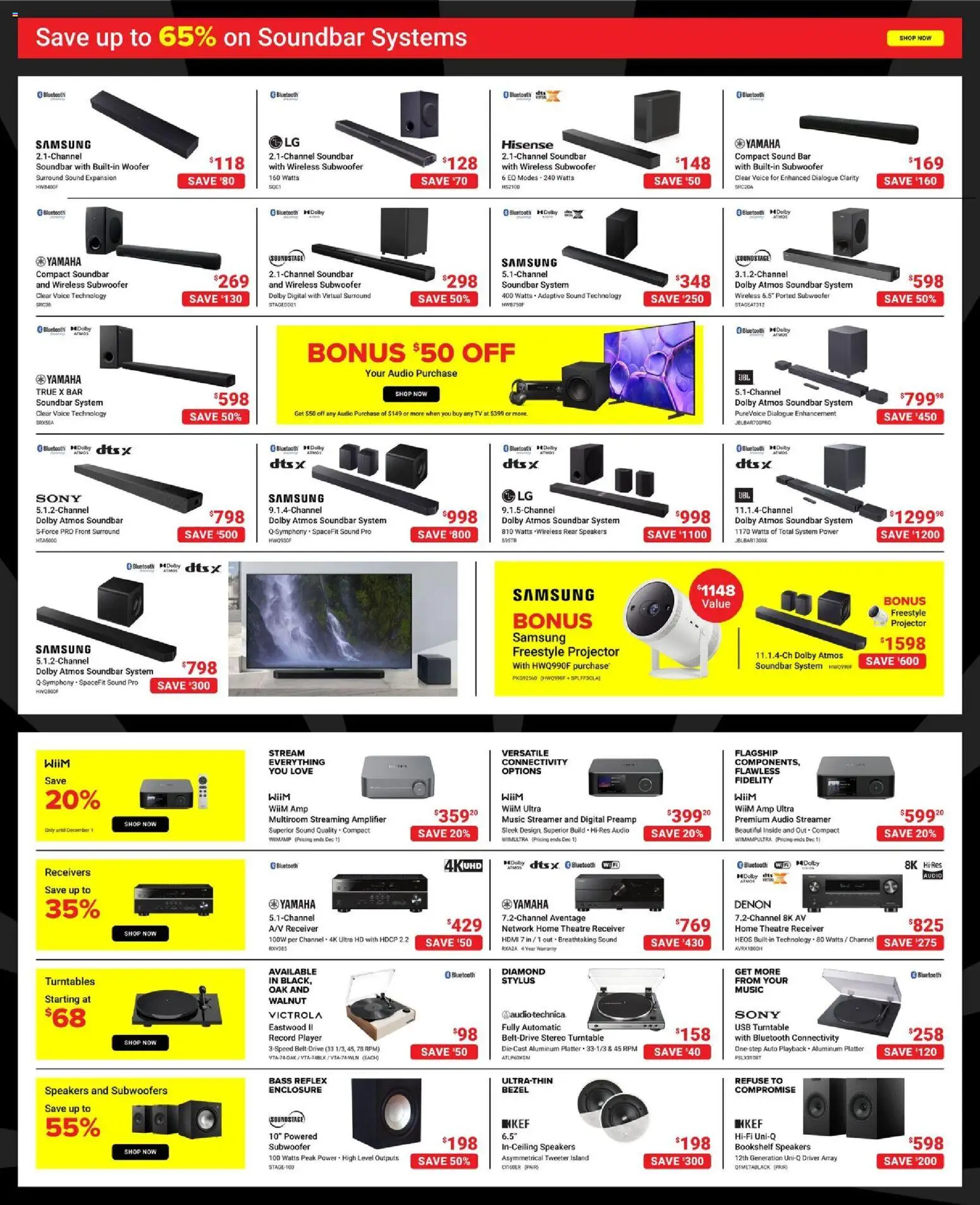 Visions flyer valid from 28.11.2025 | Page: 7 | Products: Tv, Audio, Player