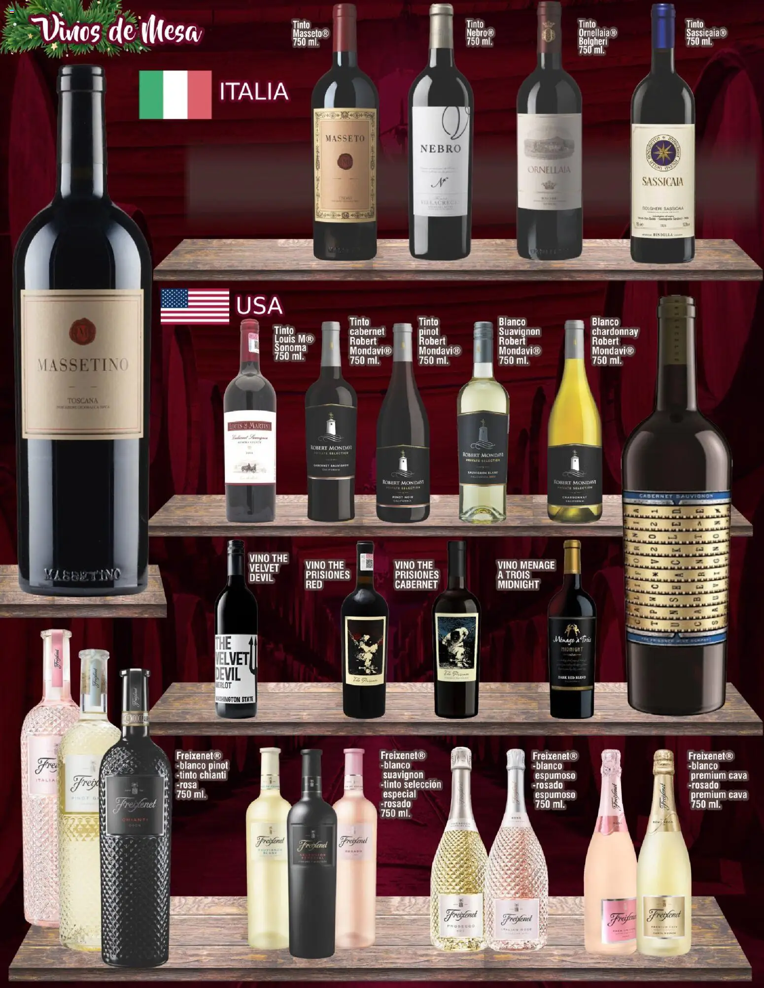 Nuevas ofertas de Casa Ley válidas en toda la República Mexicana desde el 19.12.2025. ¡Encuentra las mejores ofertas en Casa Ley folleto Delicias Navideñas Frontera! | Página: 17 | Productos: Cava, Vino, Mesa