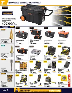 Construmart ofertas  válido desde el 10.12.2025 | Página: 6 | Productos: Adaptador, Caja, Caja de herramientas