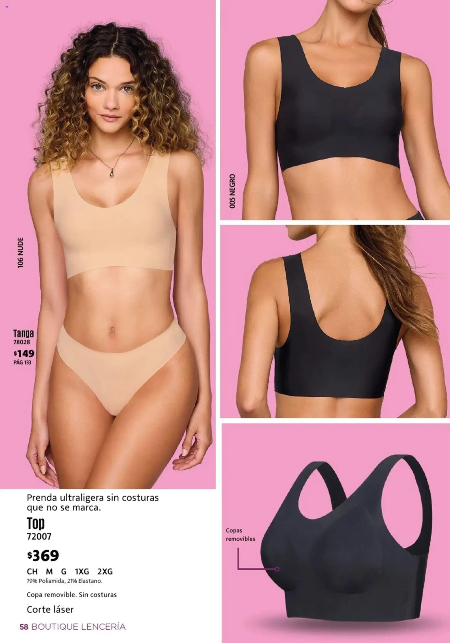 Nuevas ofertas de Ilusión válidas en toda la República Mexicana desde el 01.03.2026. ¡Encuentra las mejores ofertas en Ilusión catálogo Primavera! | Página: 60 | Productos: Lenceria