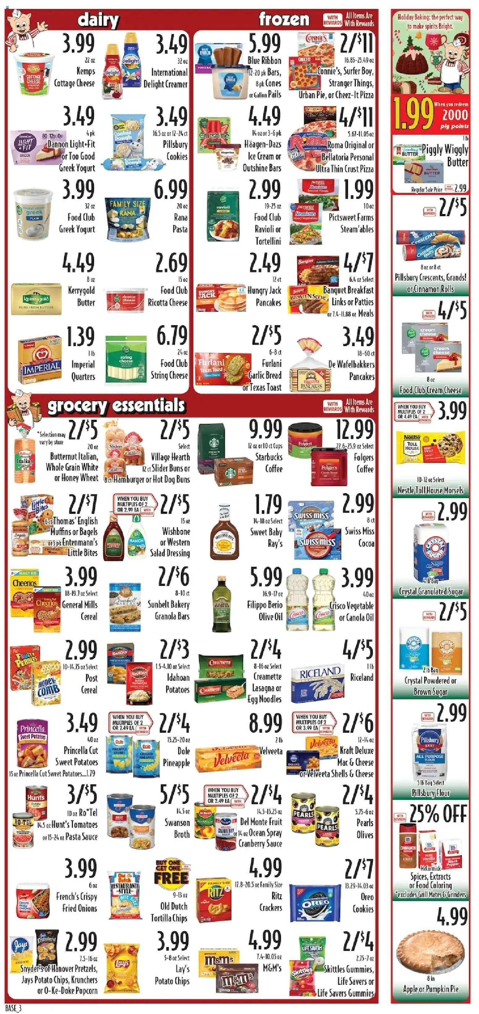 Piggly Wiggly Weekly Ad - valid from 17.12.2025 | Page: 5 | Products: Butter, Pineapple, Chips, Pumpkin
