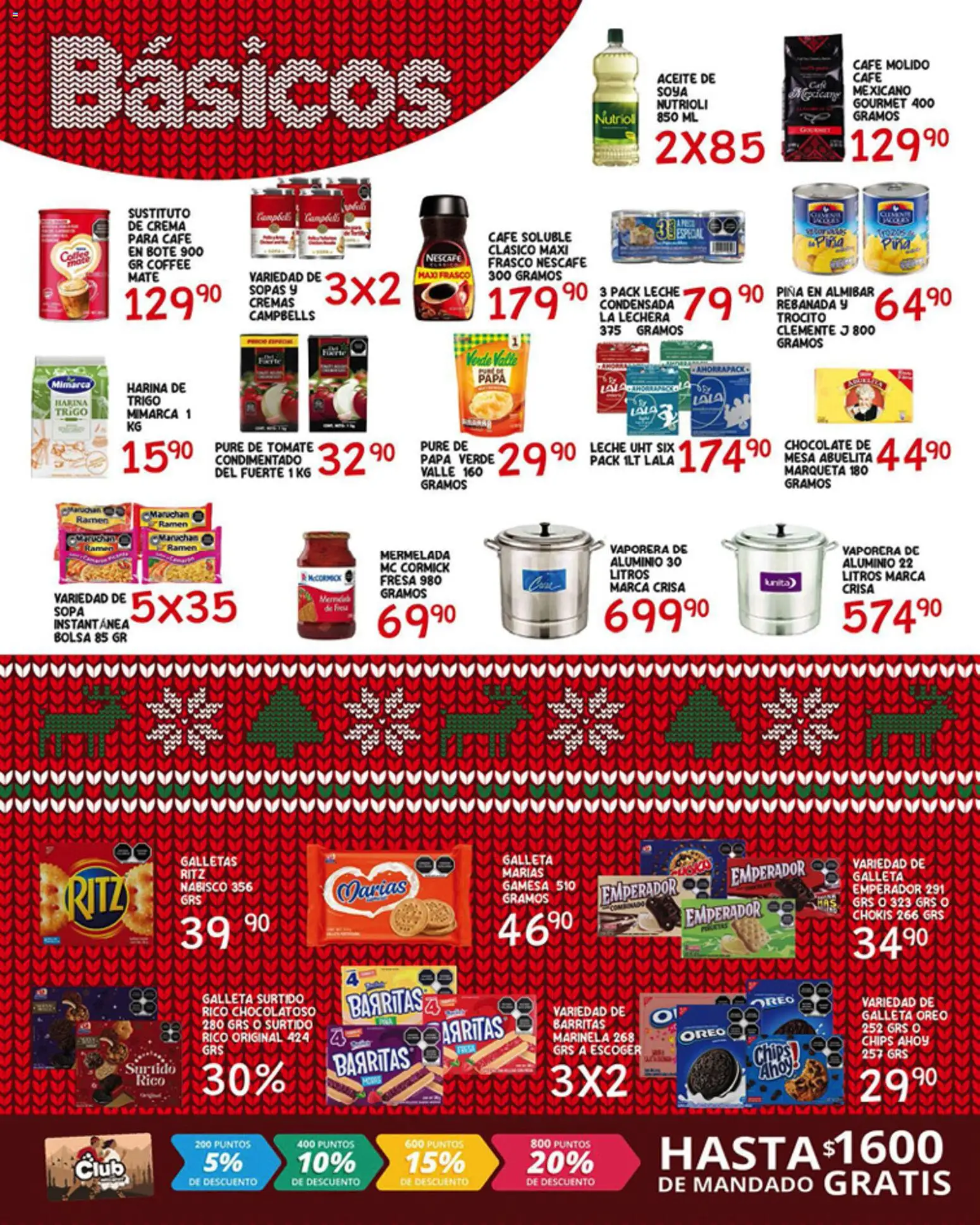 Nuevas ofertas de Alsuper válidas en toda la República Mexicana desde el 19.12.2025. ¡Encuentra las mejores ofertas en Alsuper folleto Chihuahua Estado! | Página: 2 | Productos: Frasco, Aceite, Mermelada, Mate