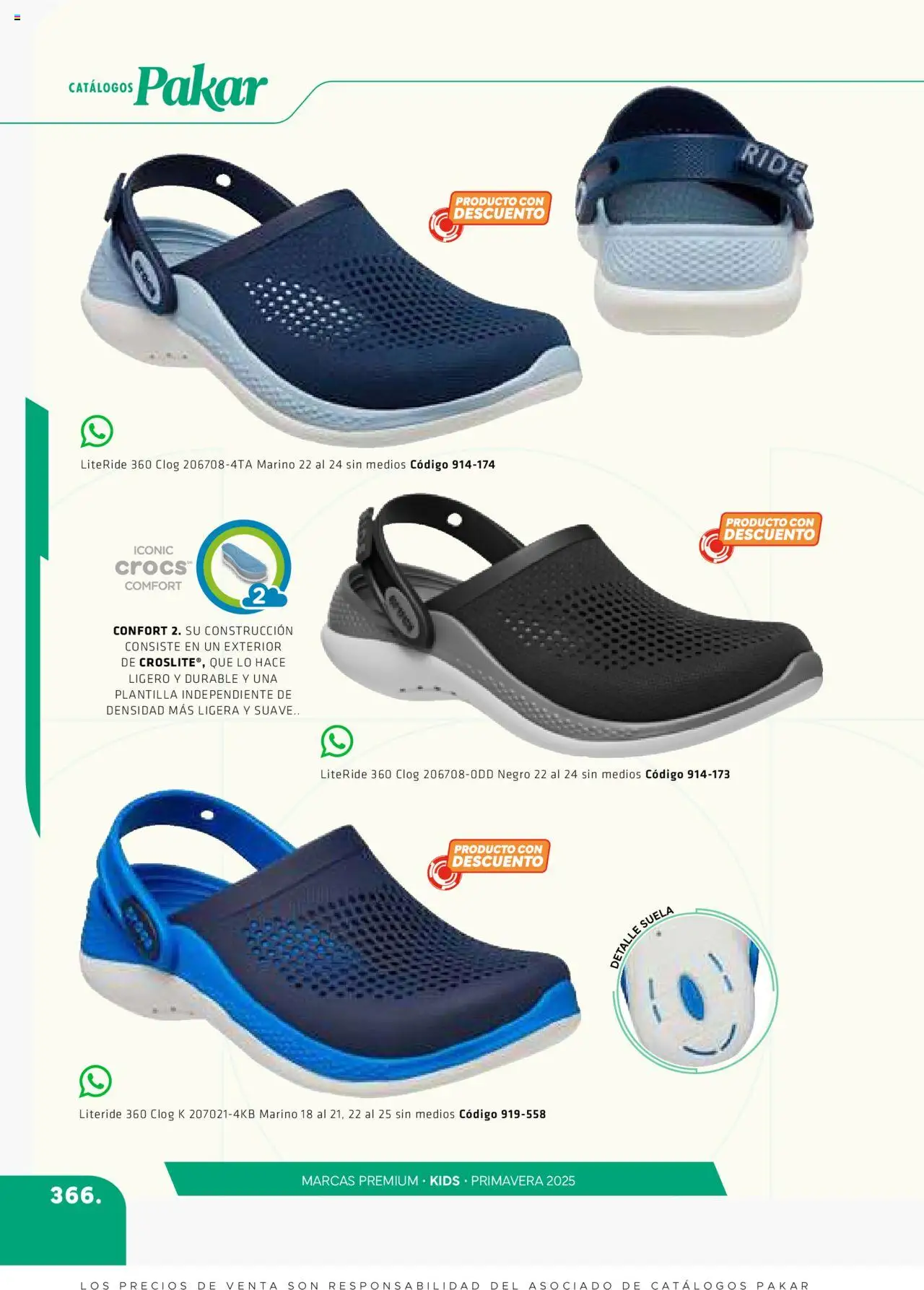 Nuevas ofertas de SC Pakar válidas en toda la República Mexicana desde el 28.02.2025. ¡Encuentra las mejores ofertas en SC Pakar catálogo Premium - Kids! | Página: 366