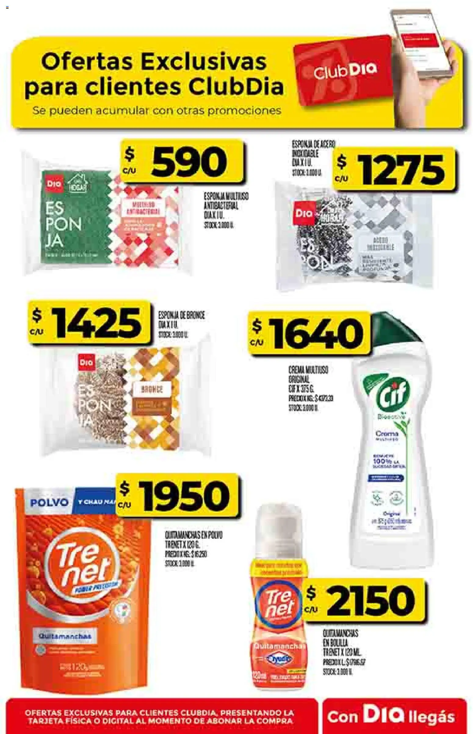 Supermercado DIA Ofertas │ válido desde el 28.01.2026 | Página: 48 | Productos: Polvo, Quitamanchas, Esponja, Crema