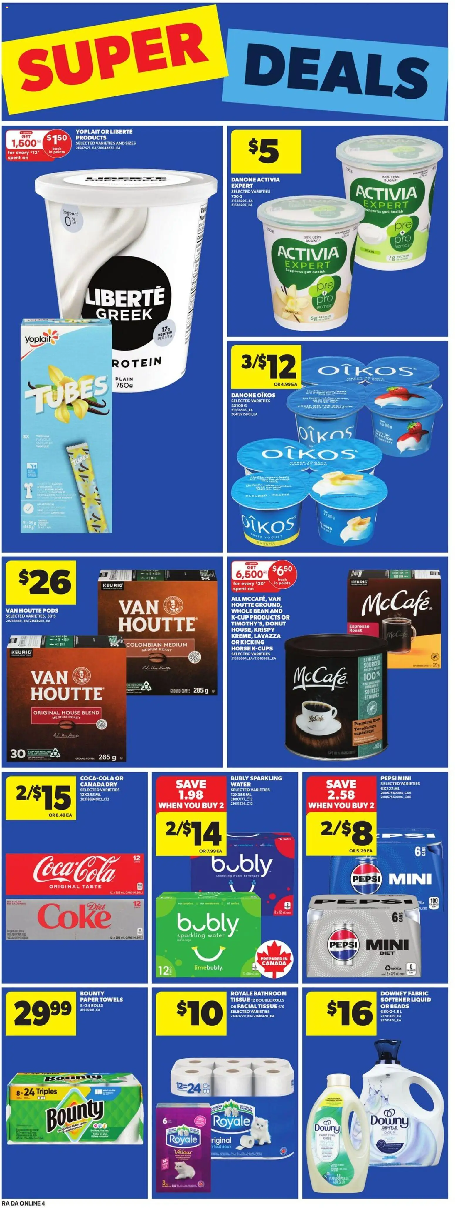 Atlantic Superstore flyer valid from 26.02.2026 | Page: 11 | Products: Yogurt, Coffee