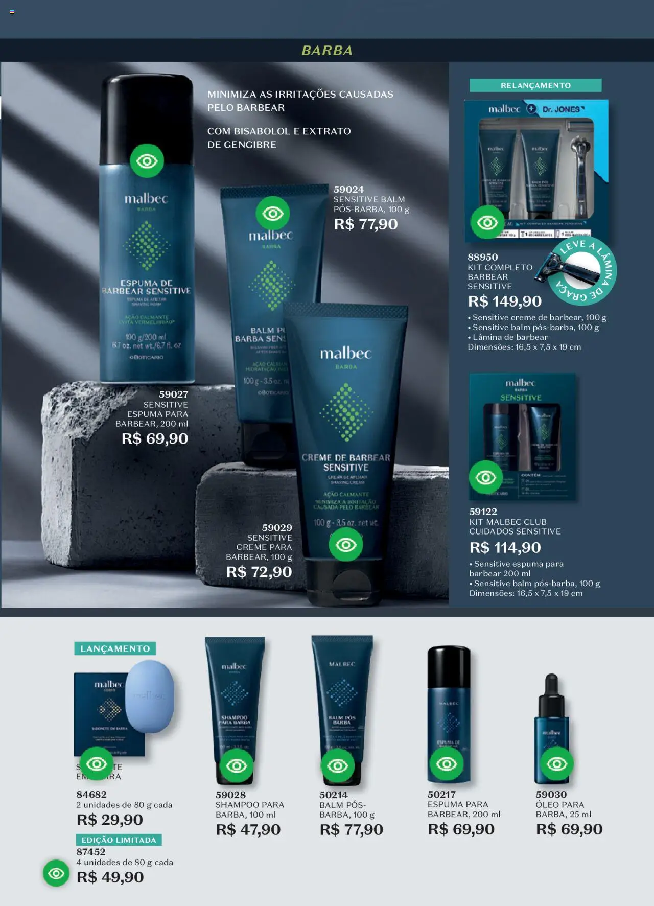 O Boticário Folheto - válido de 11.08.2025 | Página: 170 | Produtos: Shampoo, Óleo, Sabonete, Creme de barbear