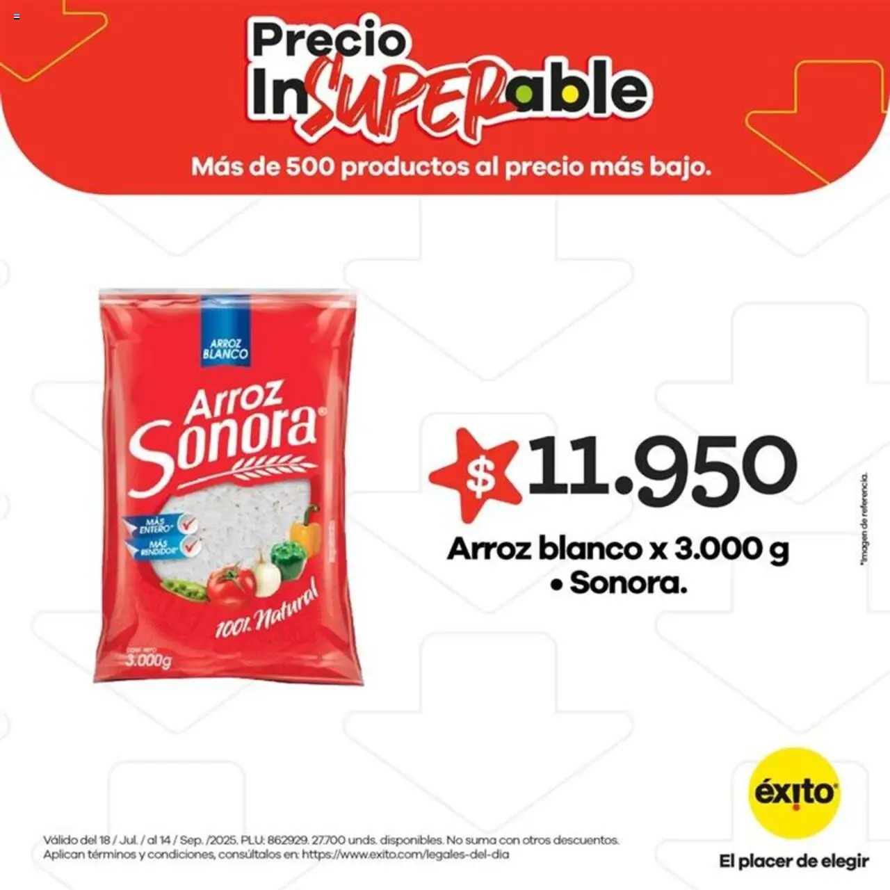 Éxito revista - valida desde el 18.07.2025 | Página: 8 | Productos: Arroz