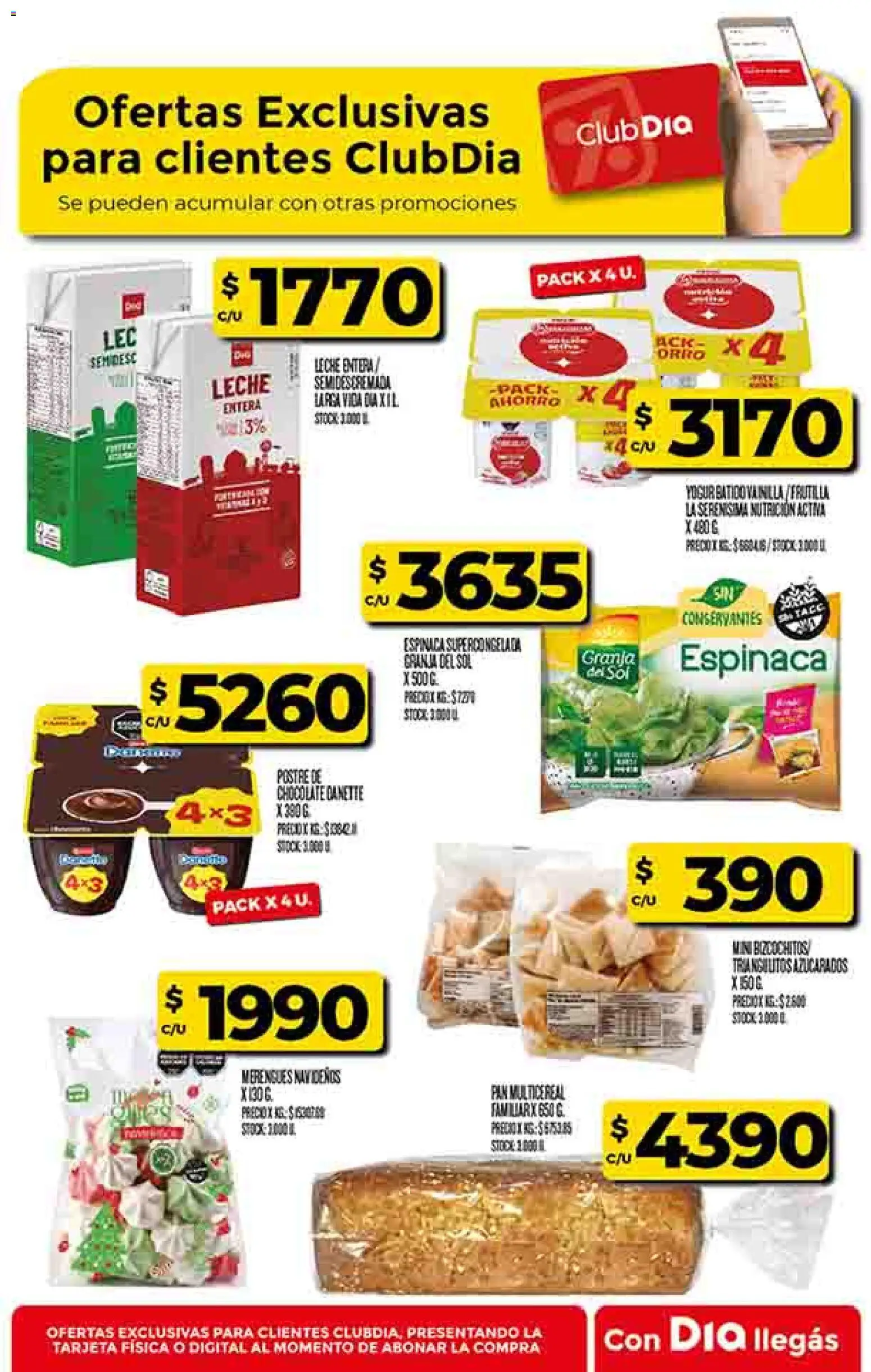 Supermercado DIA Ofertas │ válido desde el 29.04.2026 | Página: 25 | Productos: Yogur, Pan, Chocolate, Espinaca