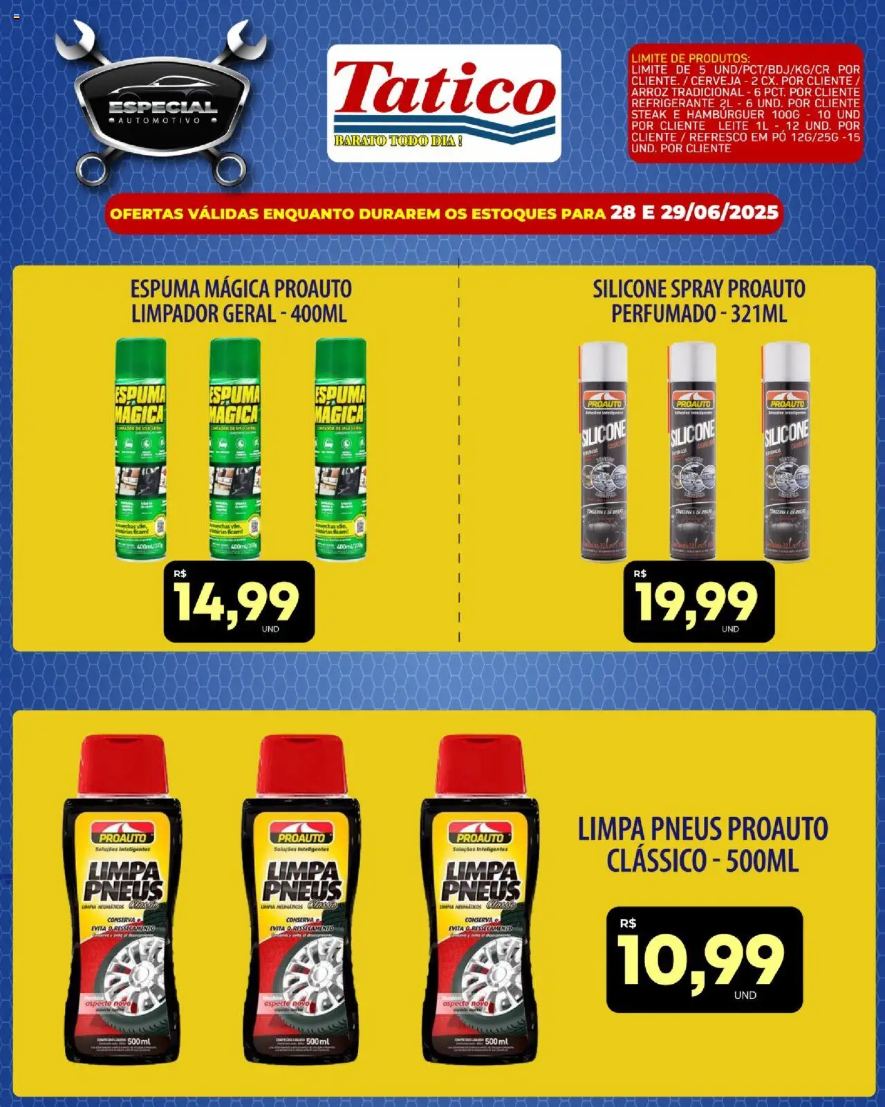 Tatico Folheto - válido de 30.06.2025 | Página: 39 | Produtos: Refresco, Leite, Cerveja, Arroz