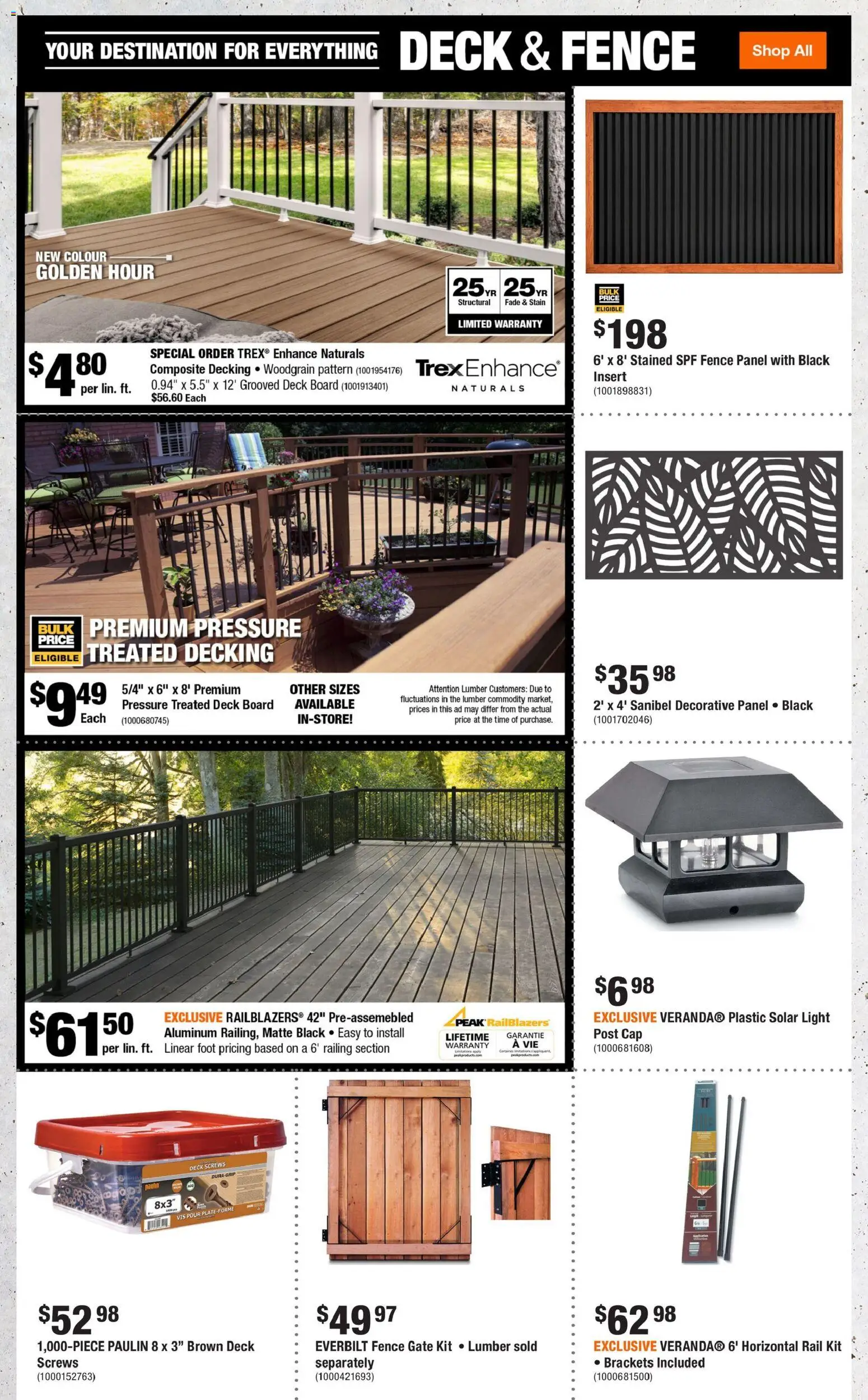 Home Depot flyer valid from 19.03.2026 | Page: 5 | Products: Cap