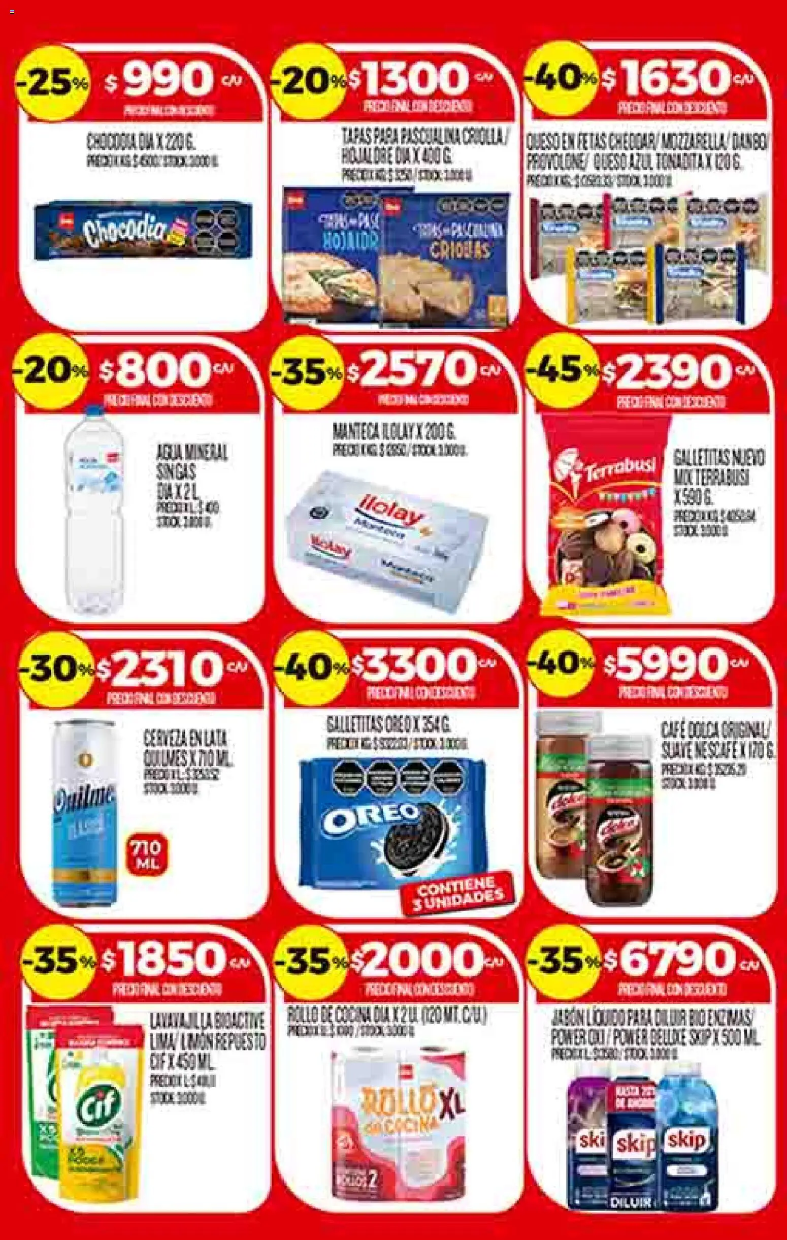 Dia - Ofertas - Salta y Jujuy │ válido desde el 05.11.2025 | Página: 3 | Productos: Cocina, Galletitas, Jabón líquido, Cerveza
