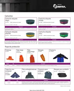 Vista previa de Infra catálogo, nuevo folleto de la tienda, válido en México a partir del 01.01.2026 | Página: 131 | Productos: Chamarra, Algodón, Ropa, Teléfono