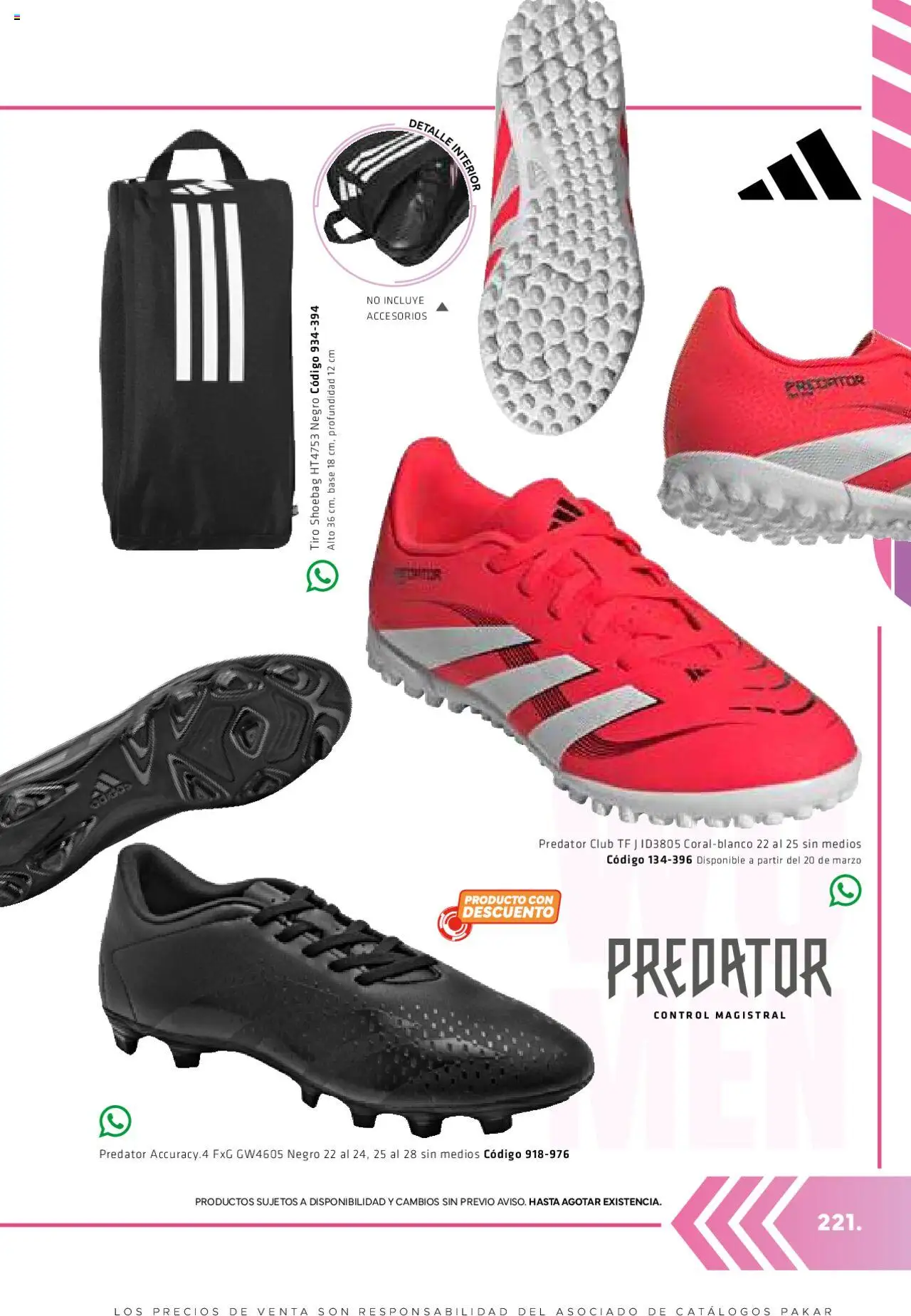 Nuevas ofertas de SC Pakar válidas en toda la República Mexicana desde el 06.03.2025. ¡Encuentra las mejores ofertas en SC Pakar catálogo Women! | Página: 221