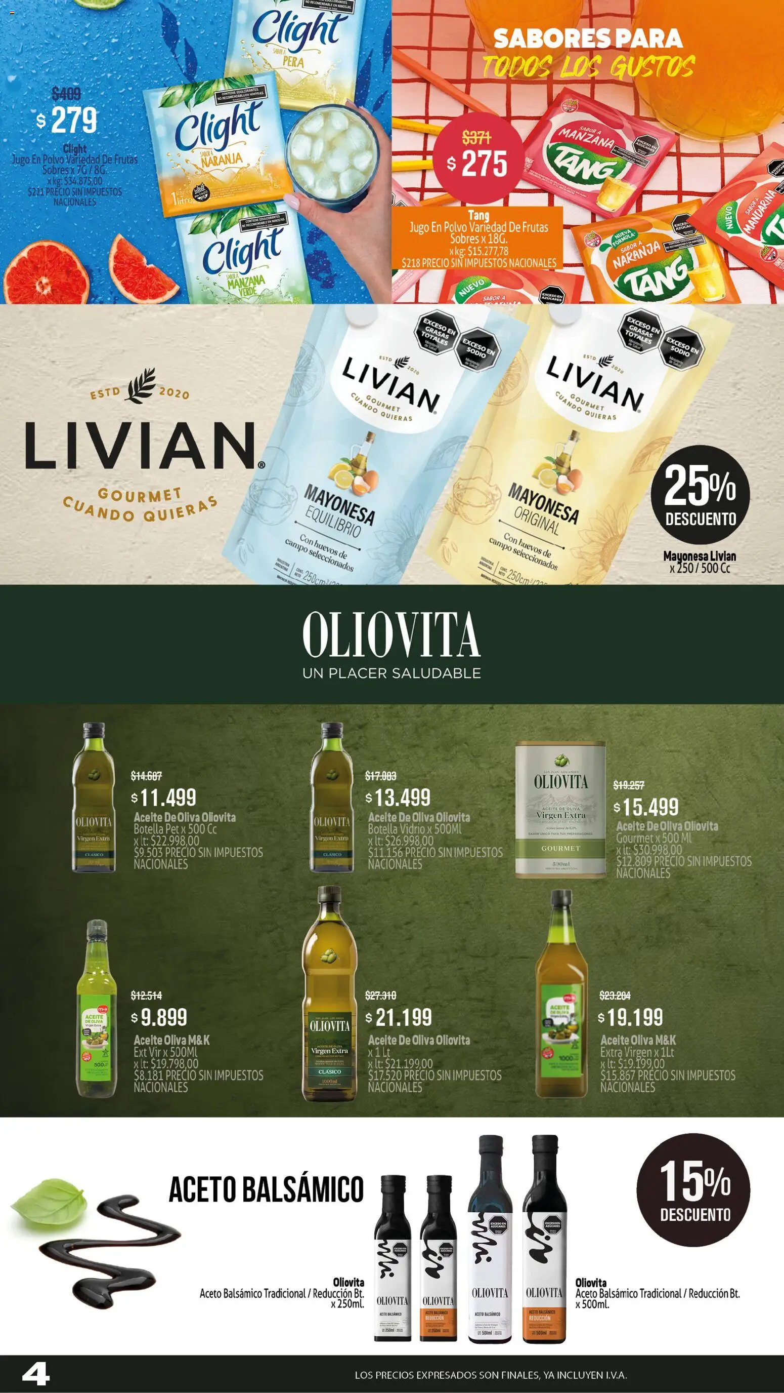 Makro ofertas │ válido desde el 16.04.2026 | Página: 4 | Productos: Aceite, Polvo, Aceto, Manzana