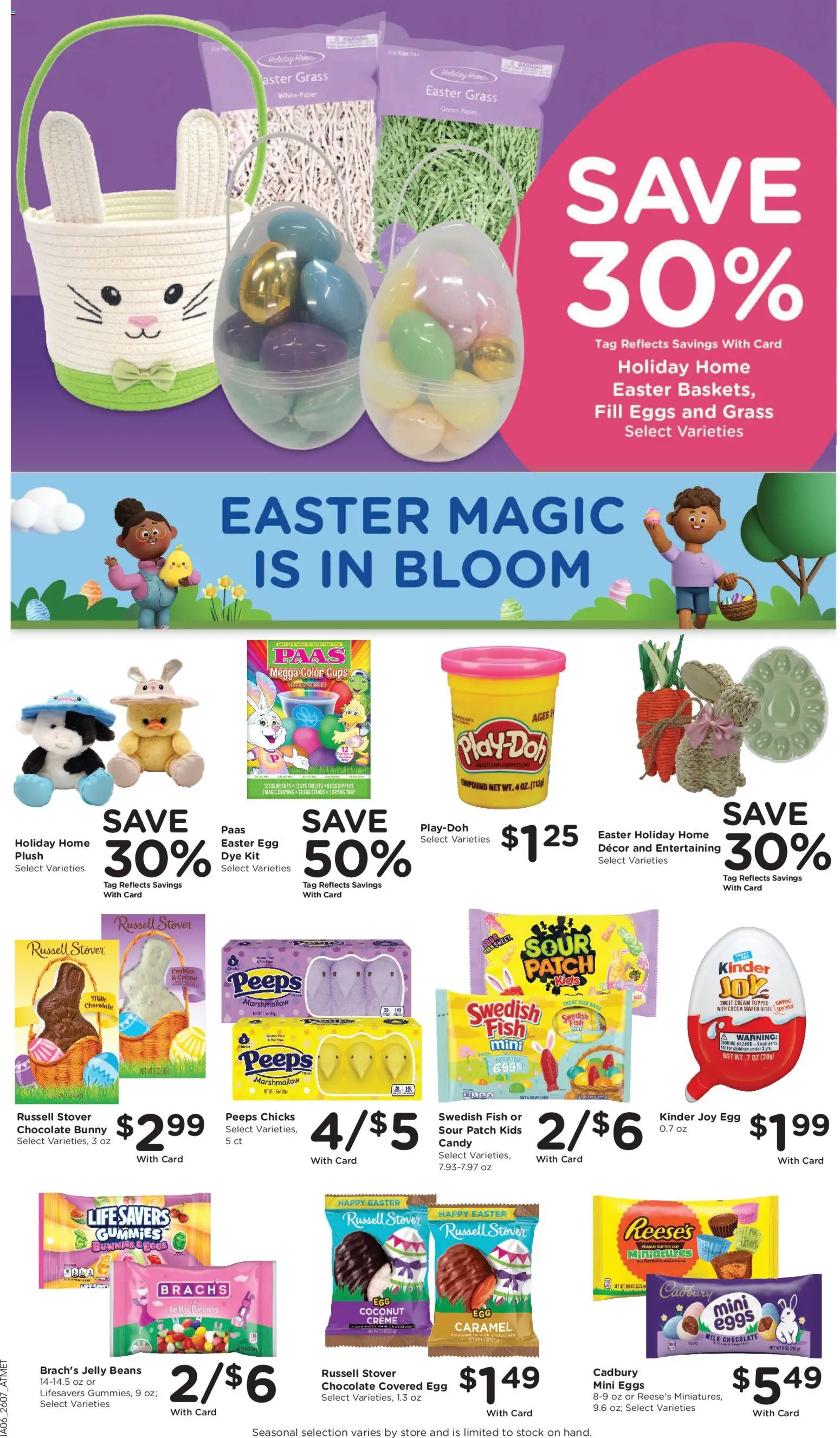 Kroger Weekly Ad - valid from 18.03.2026 | Page: 6 | Products: Milk, Butter, Chocolate, Fish
