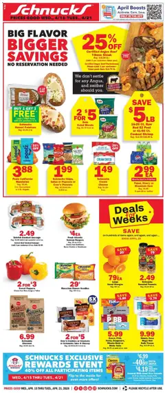 Preview of Schnucks weekly ads valid from 15.04.2026