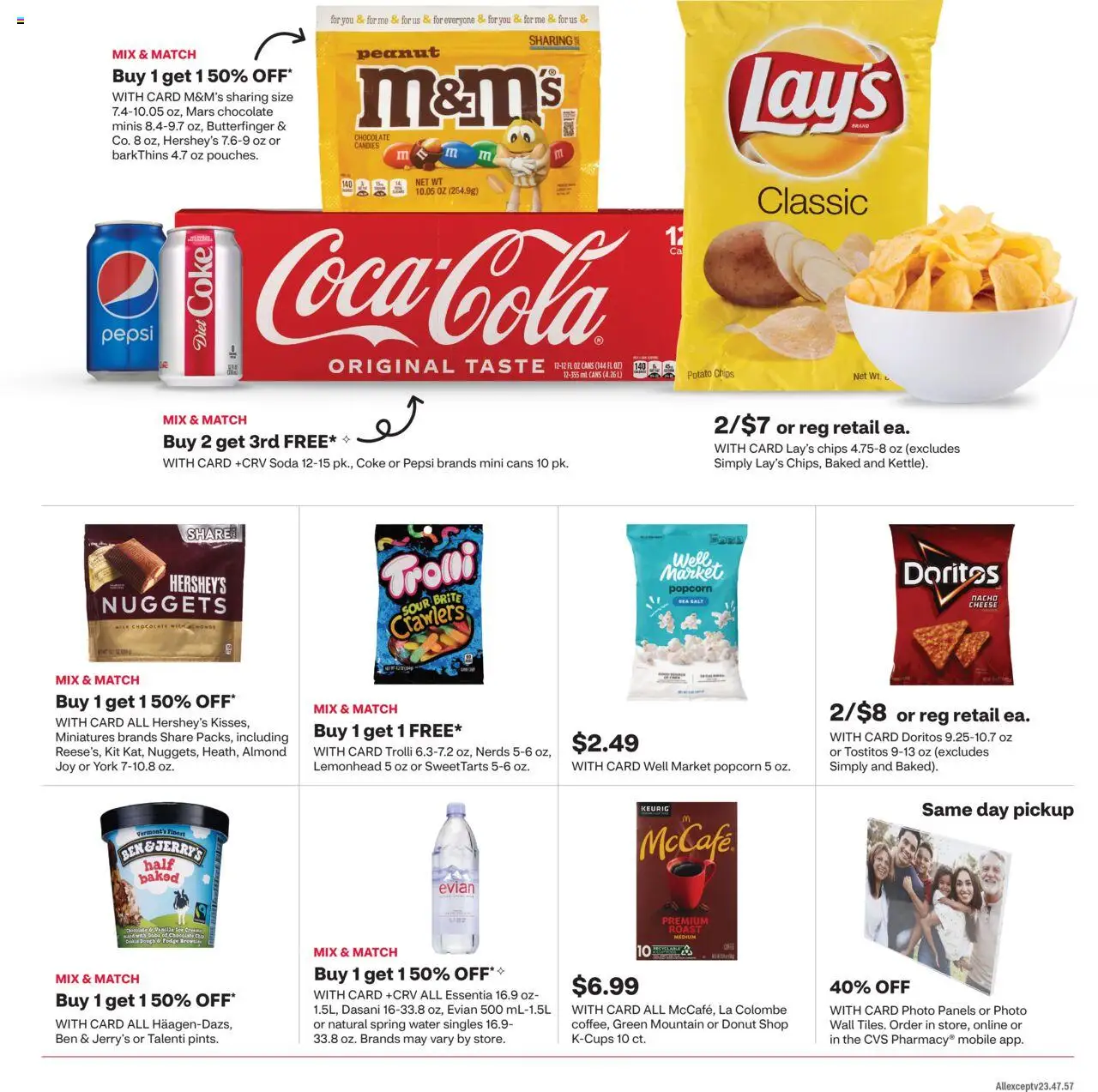 CVS Pharmacy Weekly Ad - valid from 17.08.2025 | Page: 11 | Products: Chocolate, Water, Salt, Chocolate Chip