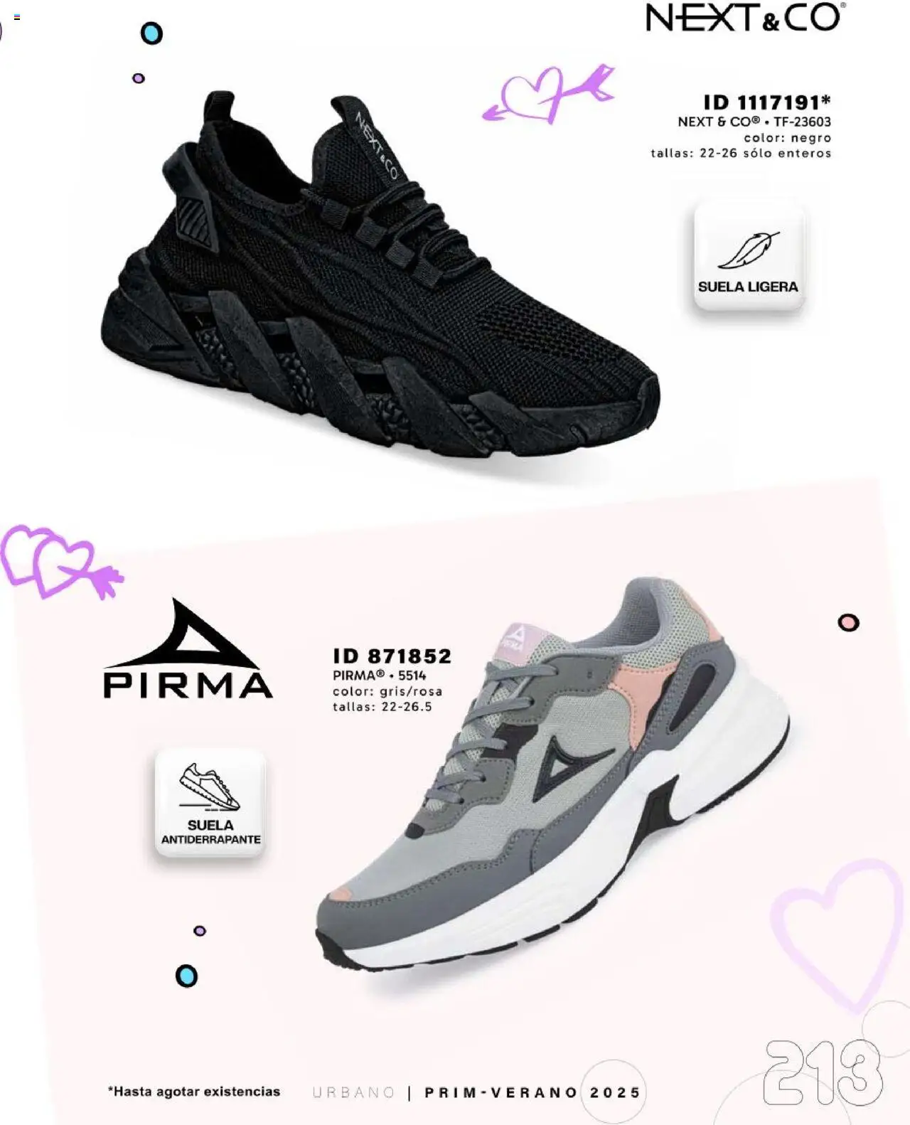 Nuevas ofertas de Price Shoes válidas en toda la República Mexicana desde el 24.01.2025. ¡Encuentra las mejores ofertas en Price Shoes catálogo Urbano! | Página: 213