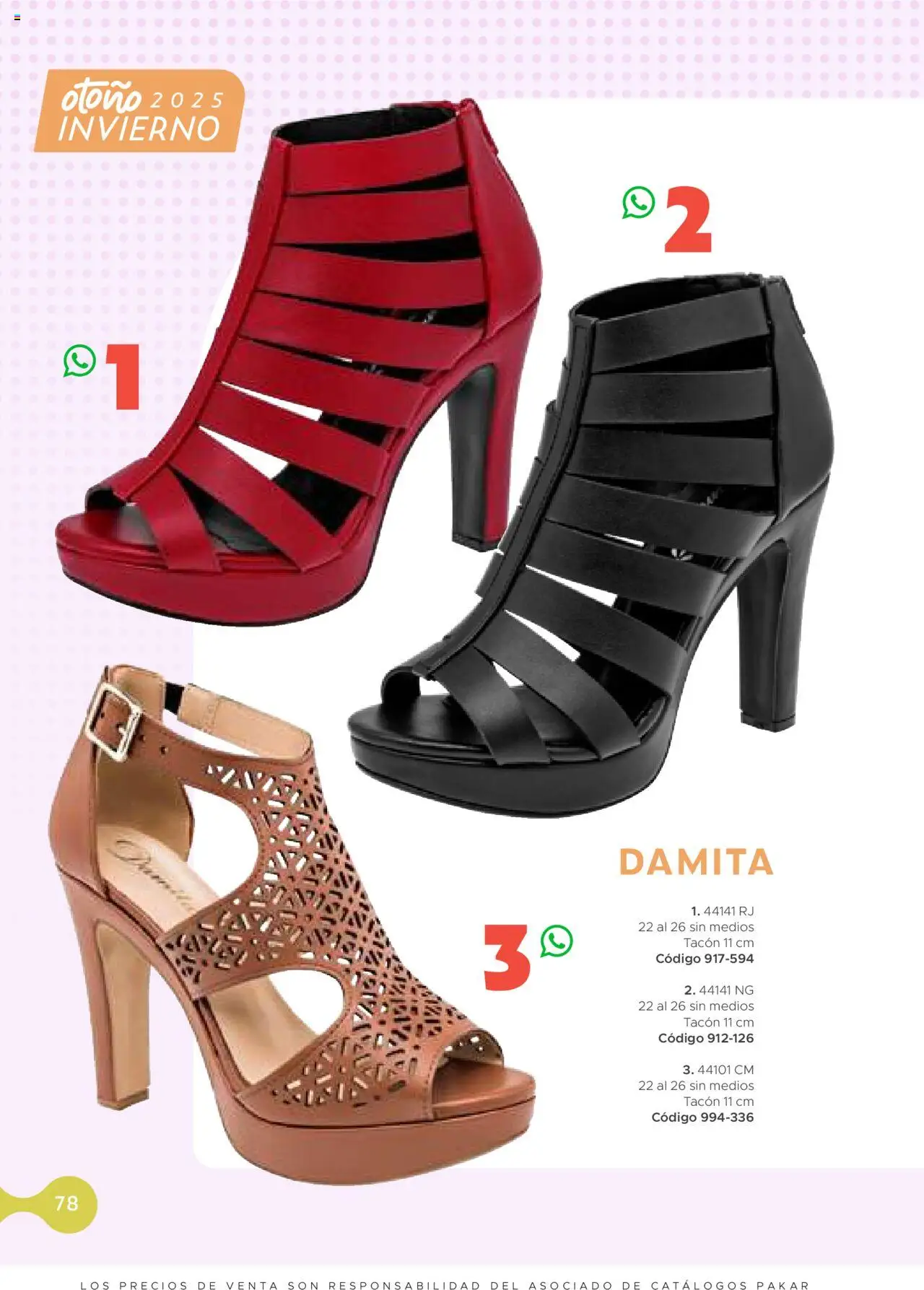 Nuevas ofertas de SC Pakar válidas en toda la República Mexicana desde el 24.07.2025. ¡Encuentra las mejores ofertas en SC Pakar Catálogo Mujer otoño / invierno! | Página: 78